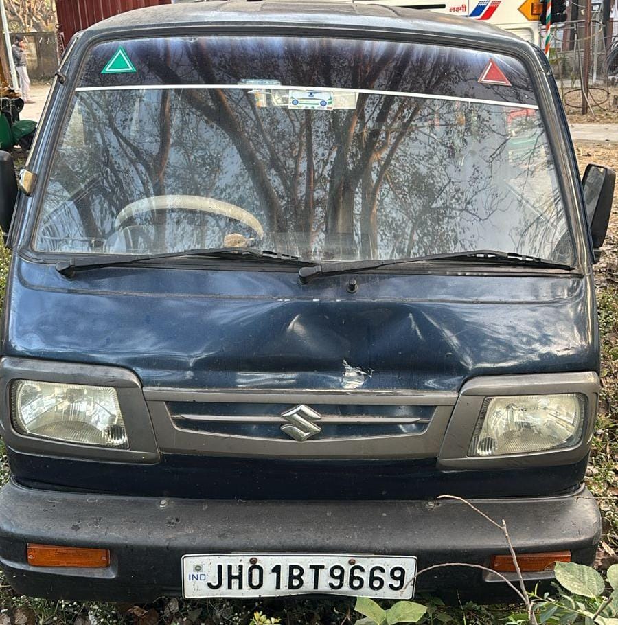 जब्त मारुति वैन