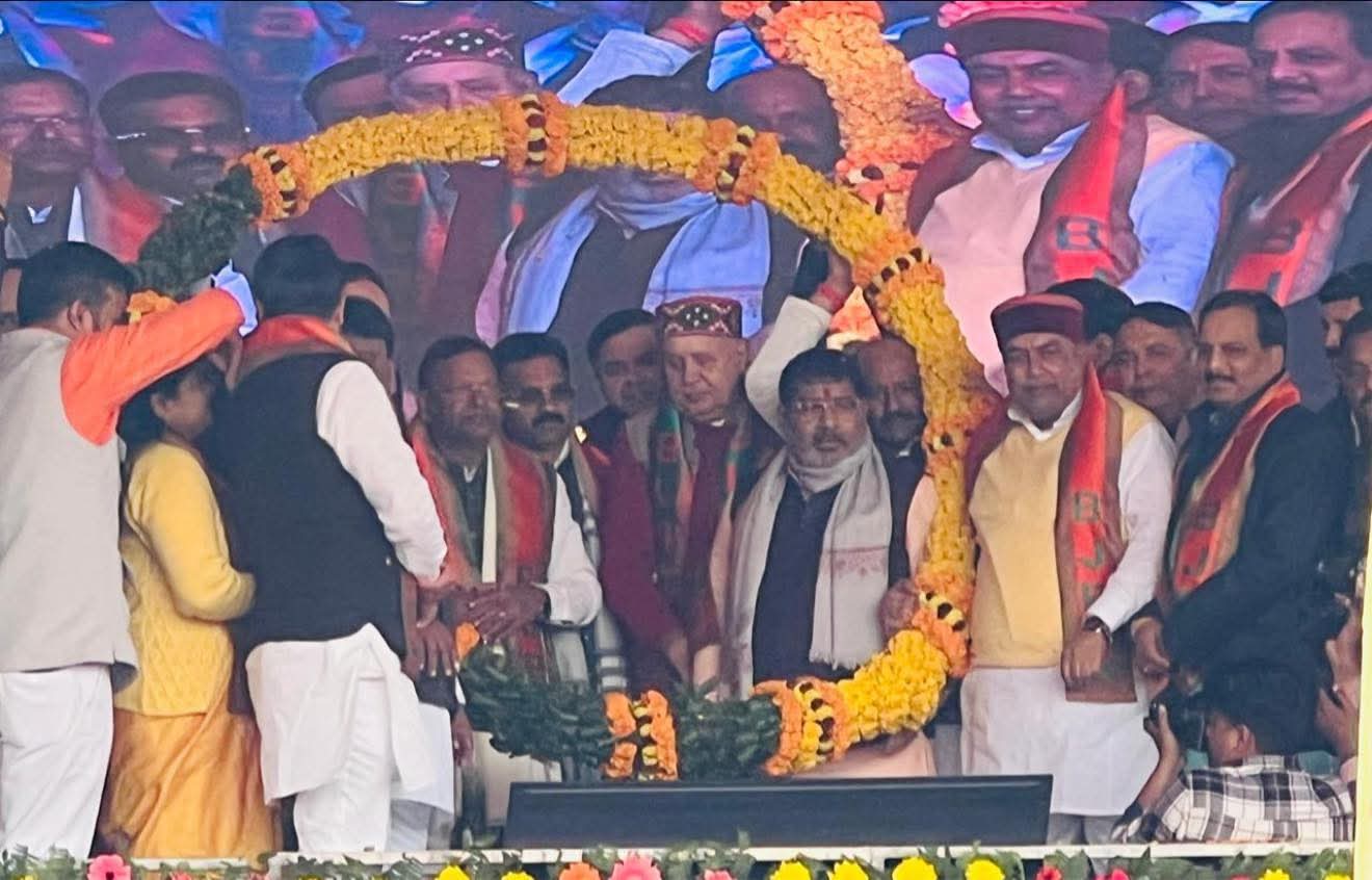 उत्साह से लबरेज भाजपाइयों ने नवनियुक्त प्रदेश अध्यक्ष पंकज चौधरी का किया शानदार स्वागत