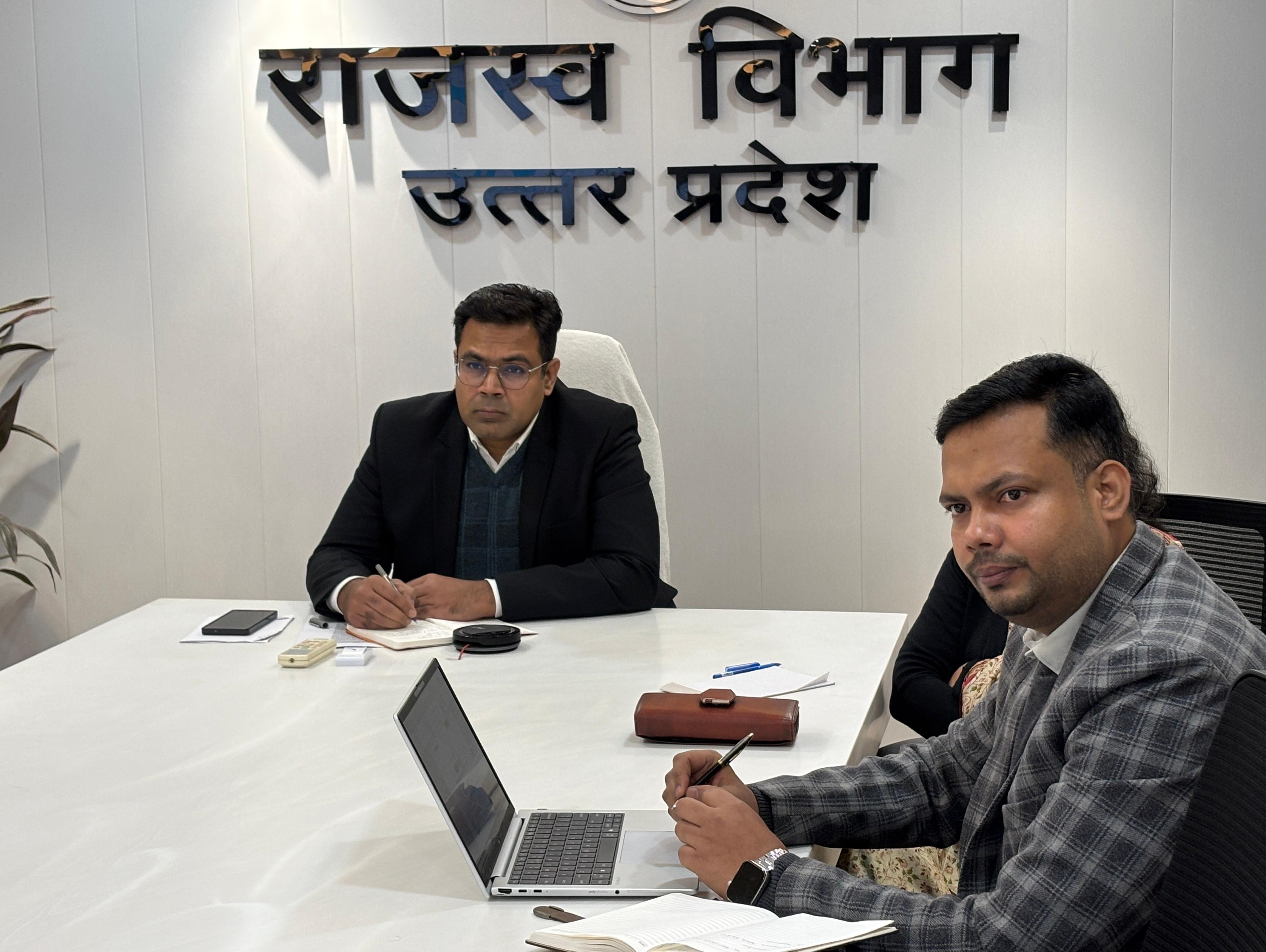 ओडिशा आपदा प्रबंधन प्राधिकरण के अधिकारियों के साथ वीडियो कॉन्फ्रेंसिंग के माध्यम से हुई वार्ता