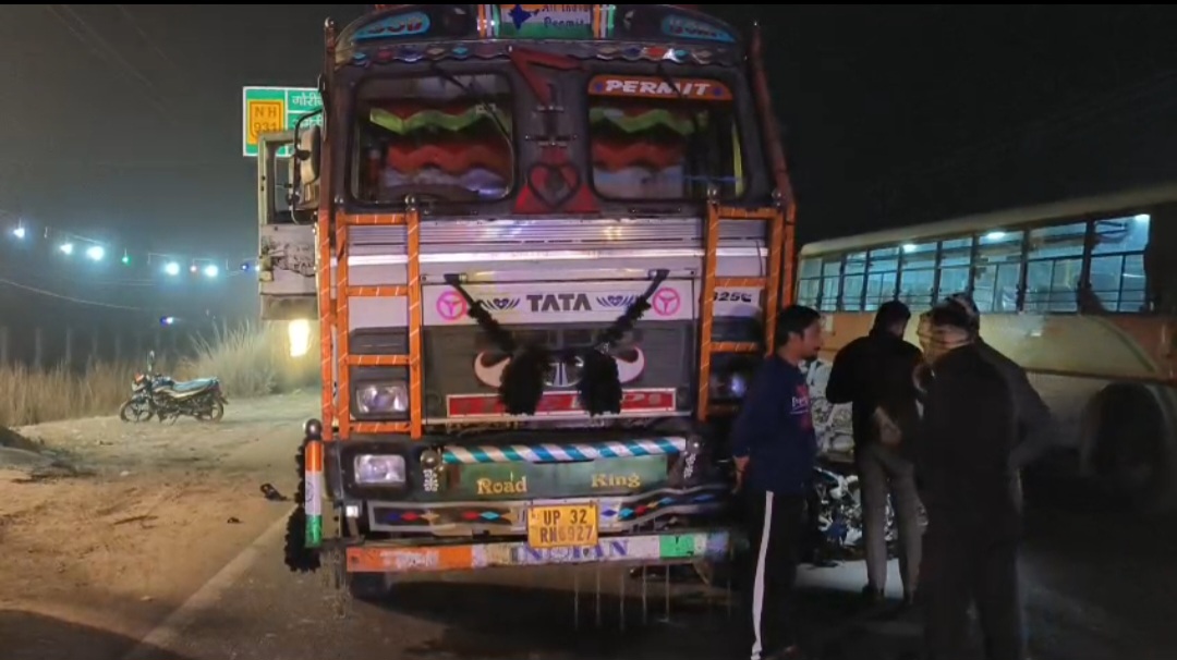 घटना करने वाली ट्रक कीफोटो