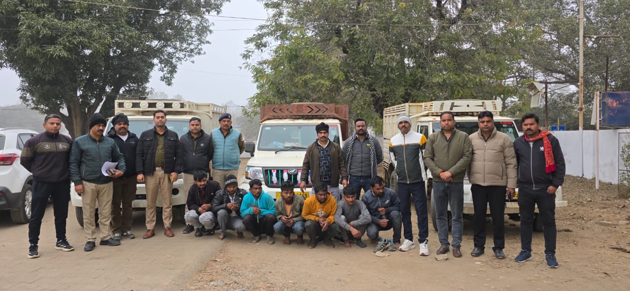 मवेशी चोर गिरफ्तार