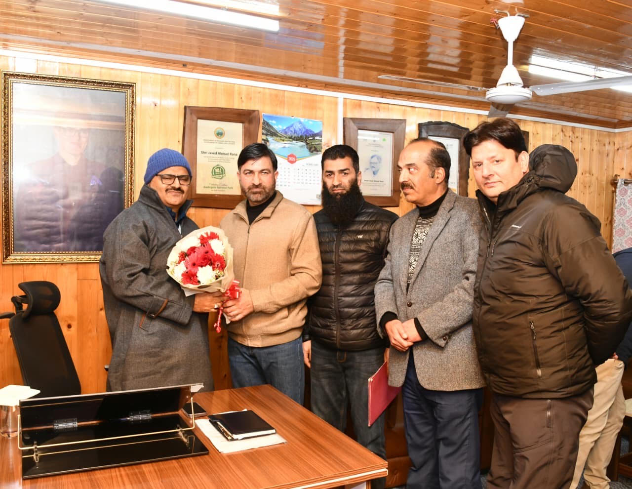 Several delegations met Rana and raised public service issues.