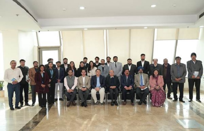 आईआईसीए के पीजीआईपी कार्यक्रम का वेबसाइट लॉन्‍च करते आईबीबीआई अध्यक्ष रवि मित्तल और अन्‍य