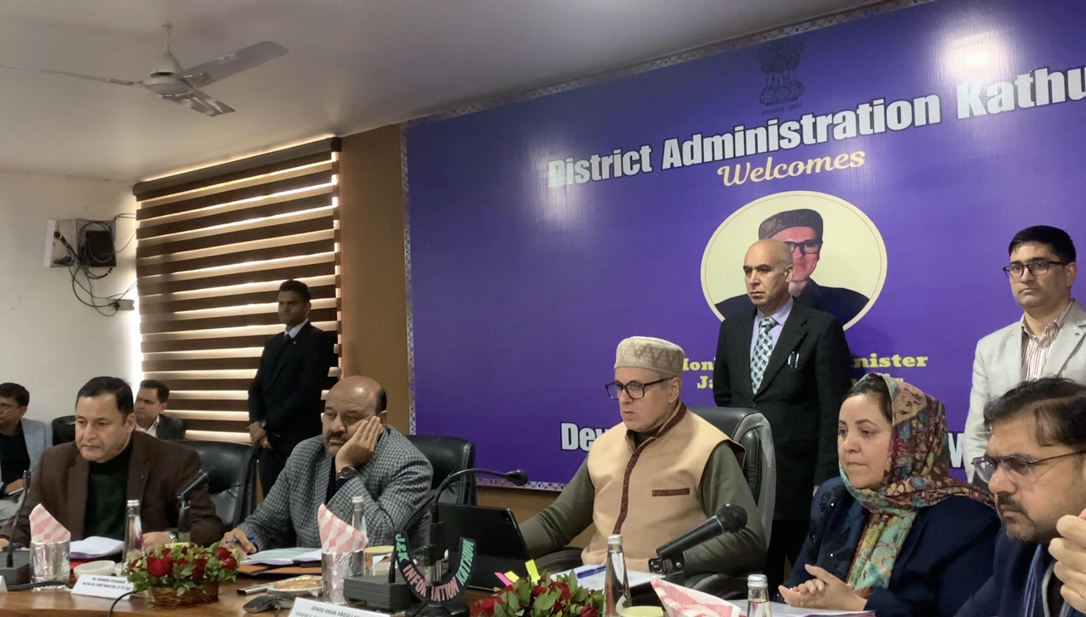 Chief Minister inaugurates and lays foundation stone of projects worth Rs 11.58 crore in Kathua district Chief Minister inaugurates and lays foundation stone of projects worth Rs 11.58 crore in Kathua district