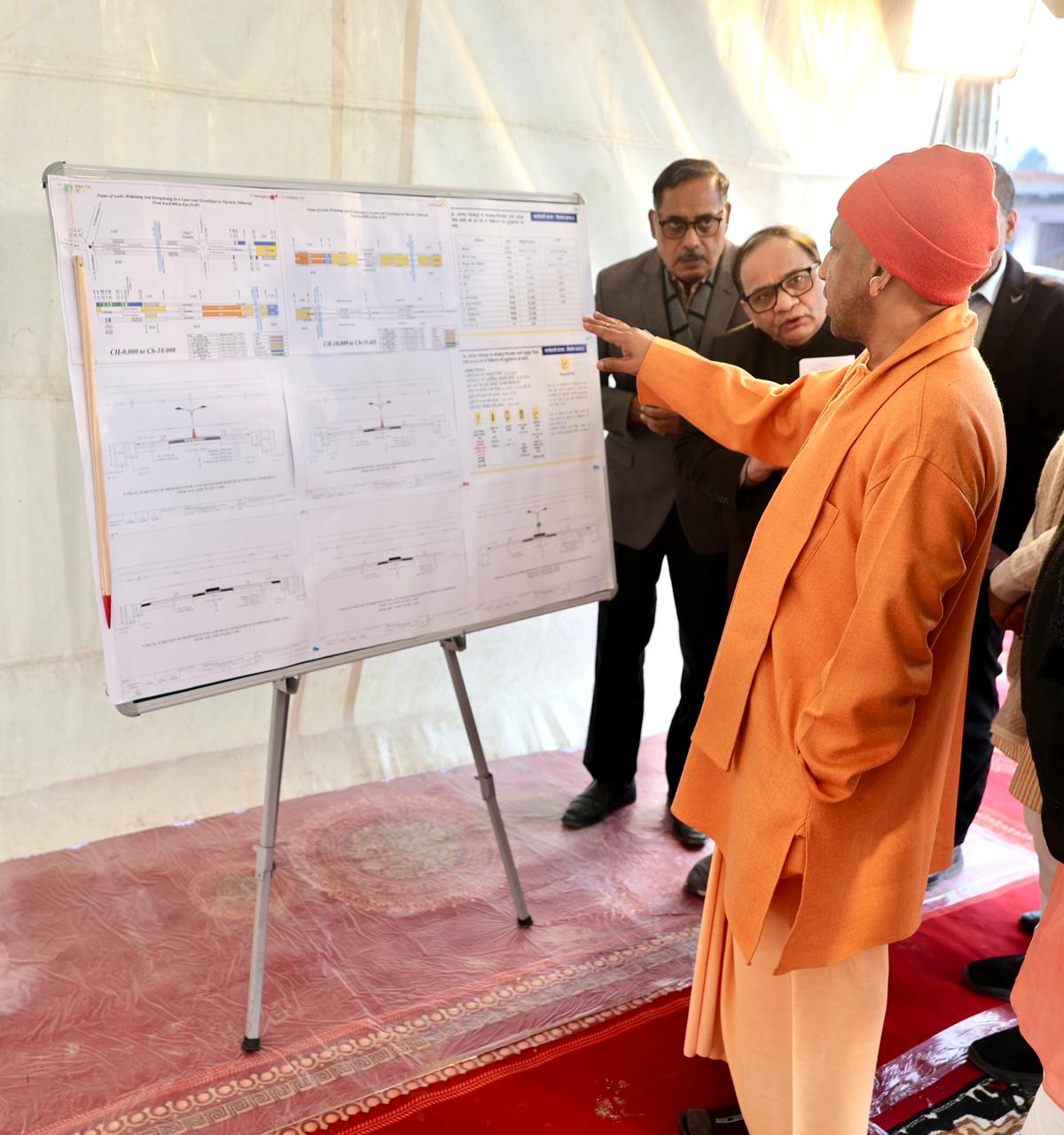 निरीक्षण कर मुख्यमंत्री योगी आदित्यनाथ ने अधिकारियों को दिए जरूरी निर्देश* निरीक्षण कर मुख्यमंत्री योगी आदित्यनाथ ने अधिकारियों को दिए जरूरी निर्देश*