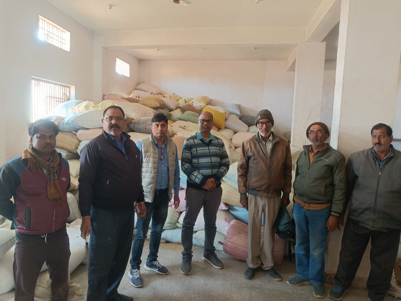 अवैध धान जब्त