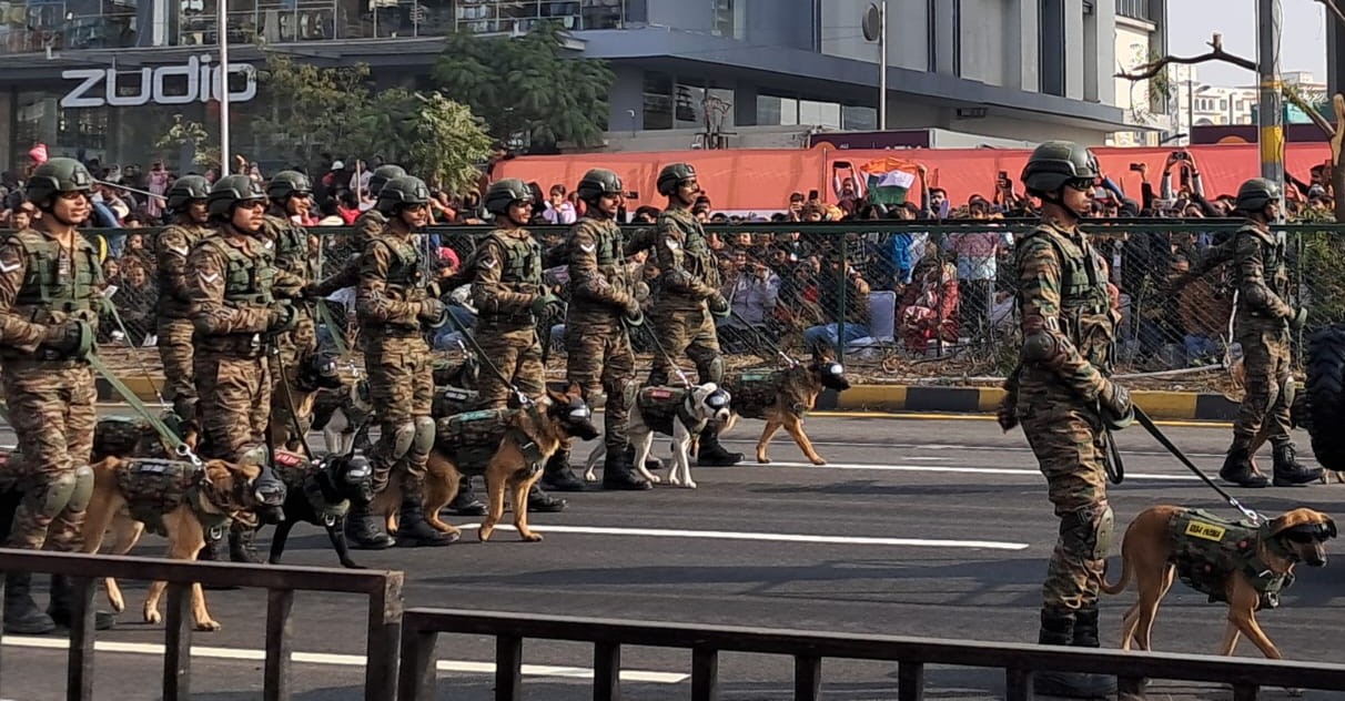 आर्मी डे परेड रिहर्सल आर्मी डे परेड रिहर्सल