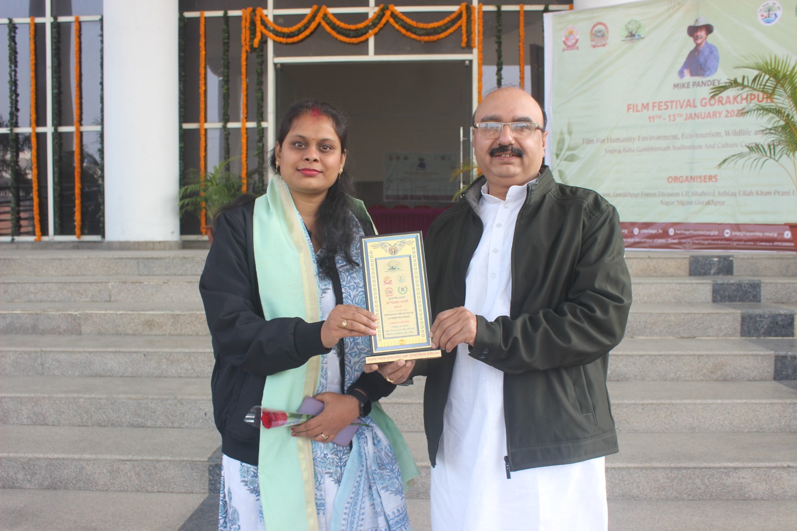 डॉ. प्रियंका भारती को ‘प्रिथ्वी मित्र पुरस्कार’ से सम्मानित किया गया*