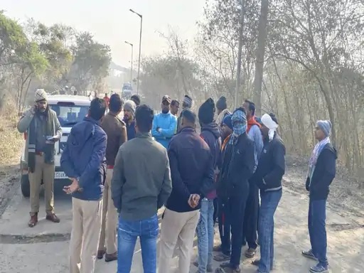 मड़वा पावर प्लांट में दर्दनाक हादसा, हाईवा पलटने से चालक की मौत, परिजनों को मुआवजे का आश्वासन