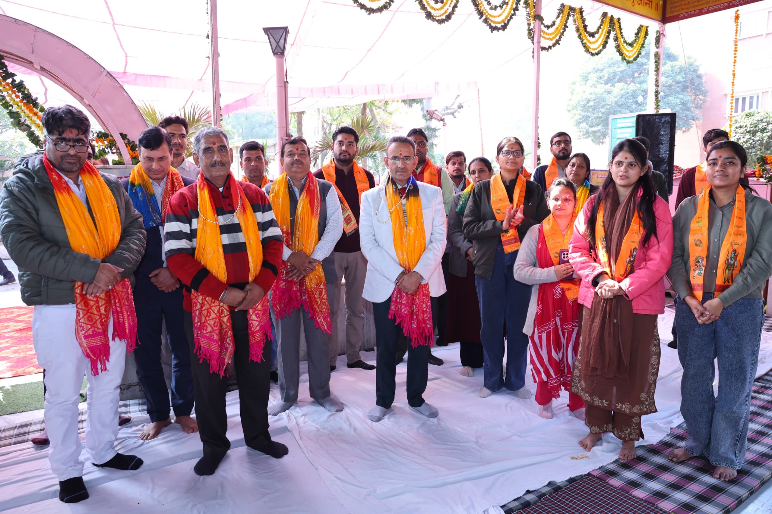 राष्ट्रीय आयुर्वेद संस्थान परिसर में भव्य सुंदरकाण्ड पाठ में उमड़ा श्रद्धालुओं का जनसैलाब