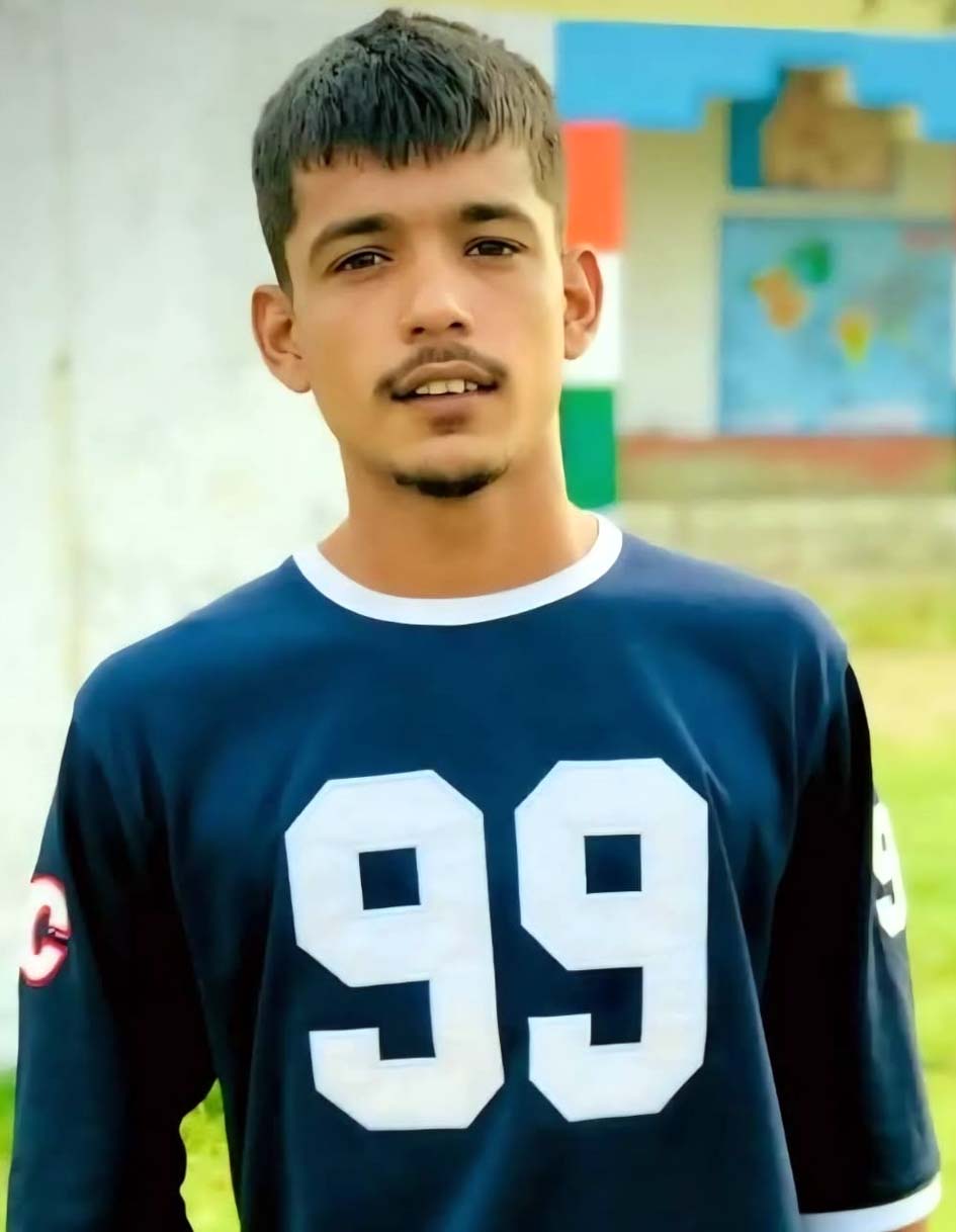 खिलाड़ी विशाल लांबा।