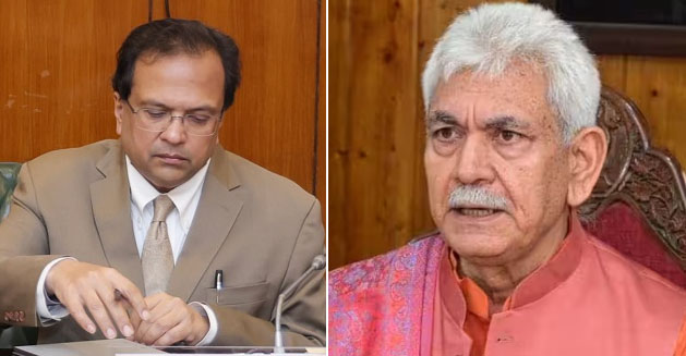 केंद्रीय गृह सचिव ने सुरक्षा स्थिति पर जम्मू-कश्मीर के उपराज्यपाल  के साथ बैठक की