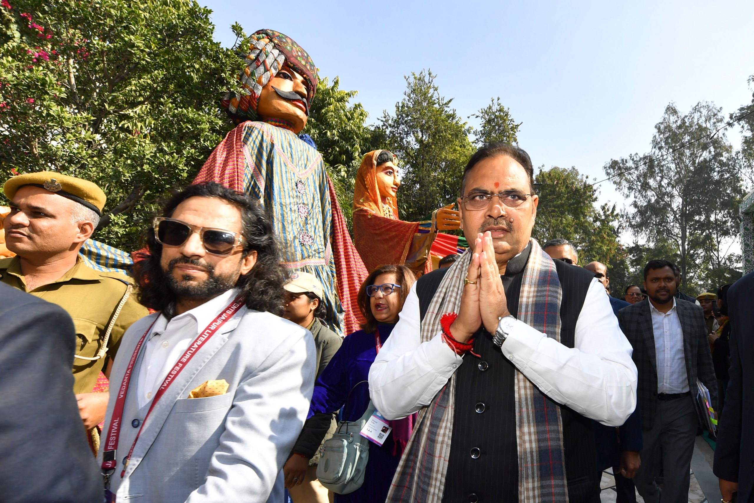 हमारी सरकार प्रदेश के साहित्य तथा सांस्कृतिक विरासत को संजोने के लिए प्रतिबद्ध :मुख्यमंत्री  भजनलाल शर्मा
