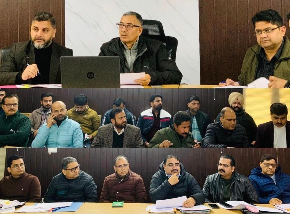 Progress of MPLADS and CDF works reviewed in Kathua, emphasis on timely completion
