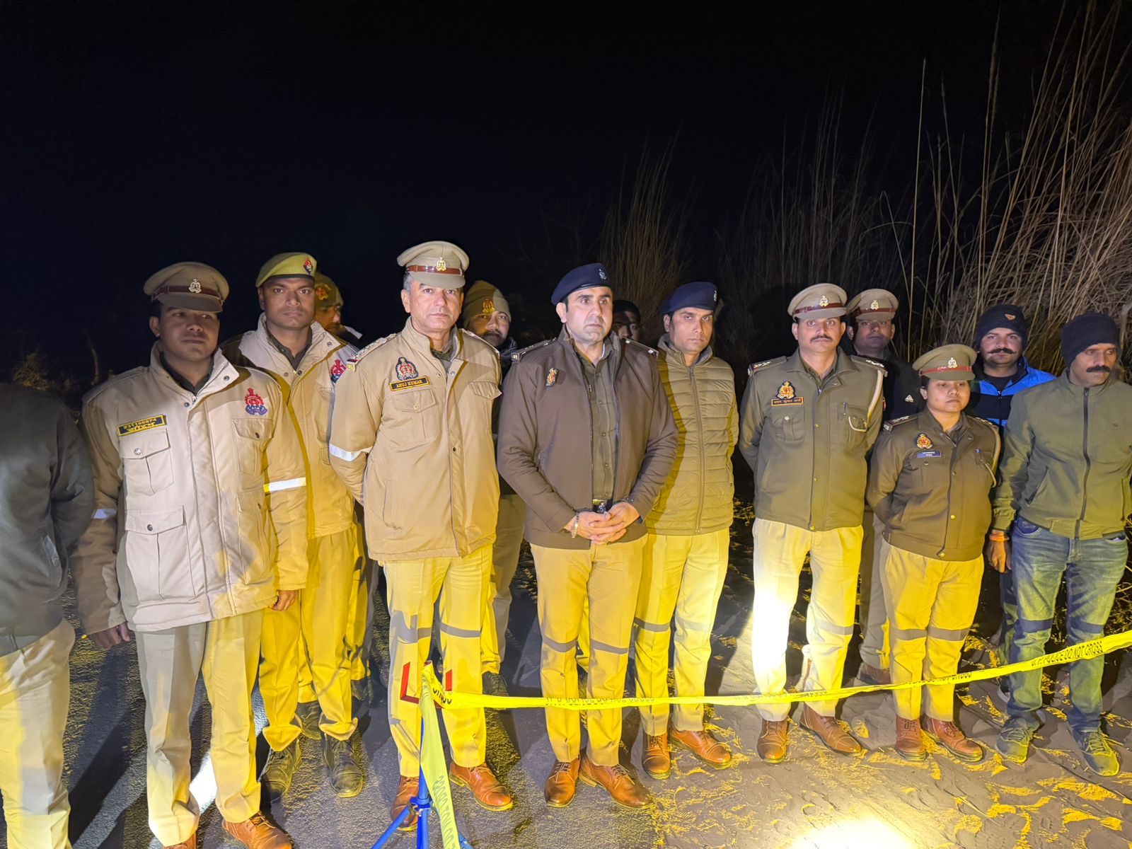 मौके पर पुलिस