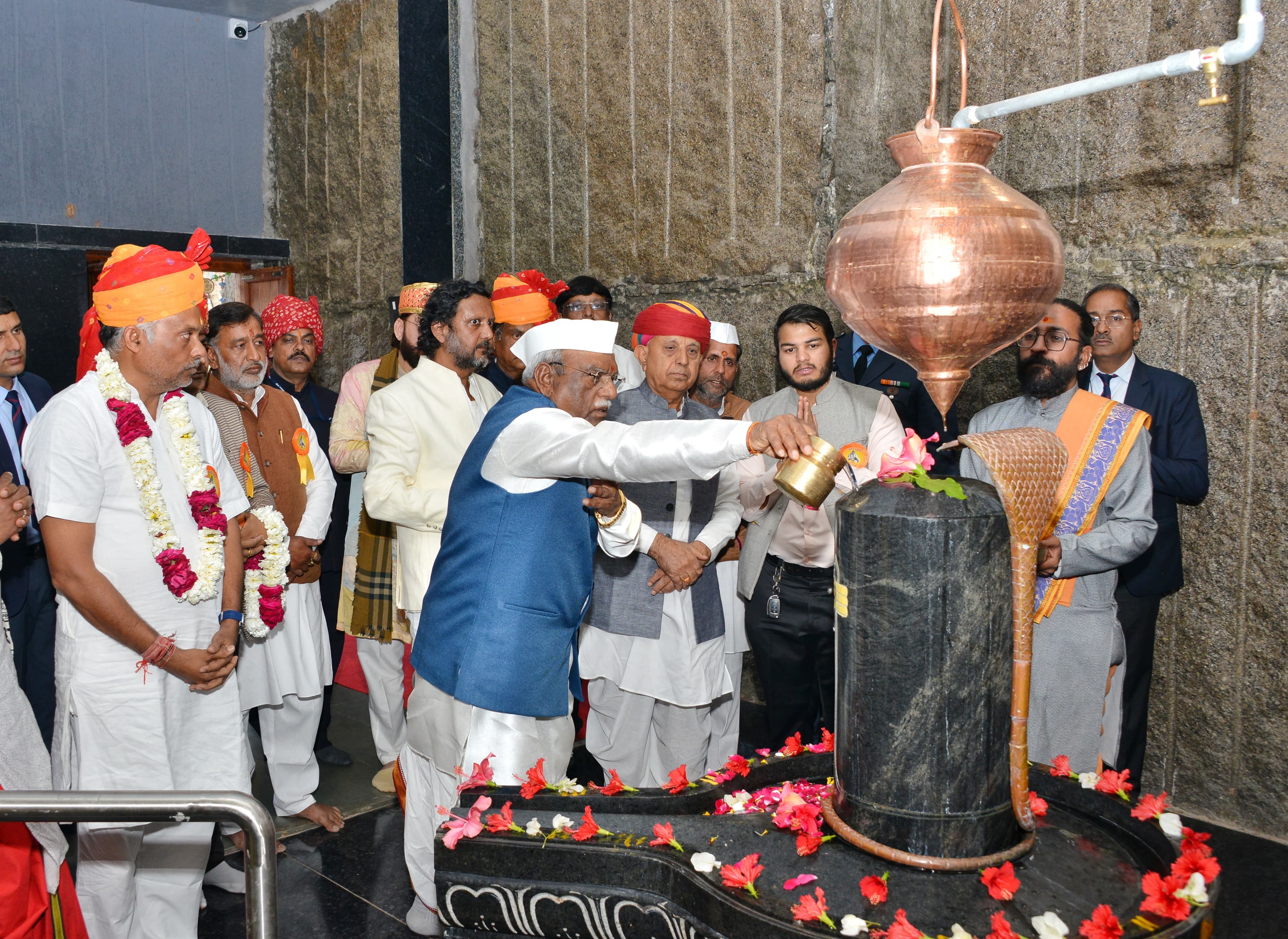 राज्यपाल  बागडे ने किया साई मंदिर का शुभारम्भ