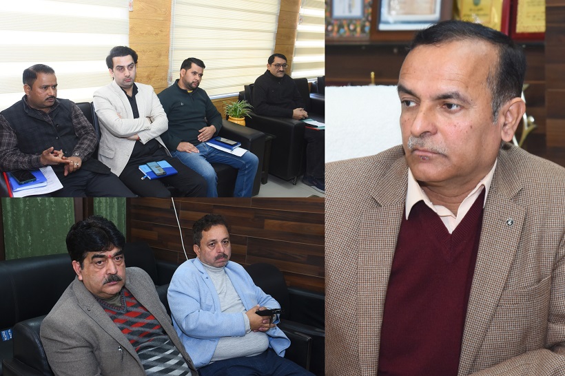 जम्मू के कृषि निदेशक ने रबी 2025-26 सीज़न के लिए प्रधानमंत्री फसल बीमा योजना की समीक्षा की