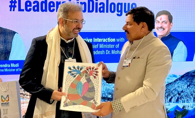 मुख्यमंत्री डॉ. यादव ने स्विस पार्लियामेंट के नेशनल काउंसिल सदस्य गगर से की चर्चा मुख्यमंत्री डॉ. यादव ने स्विस पार्लियामेंट के नेशनल काउंसिल सदस्य गगर से की चर्चा