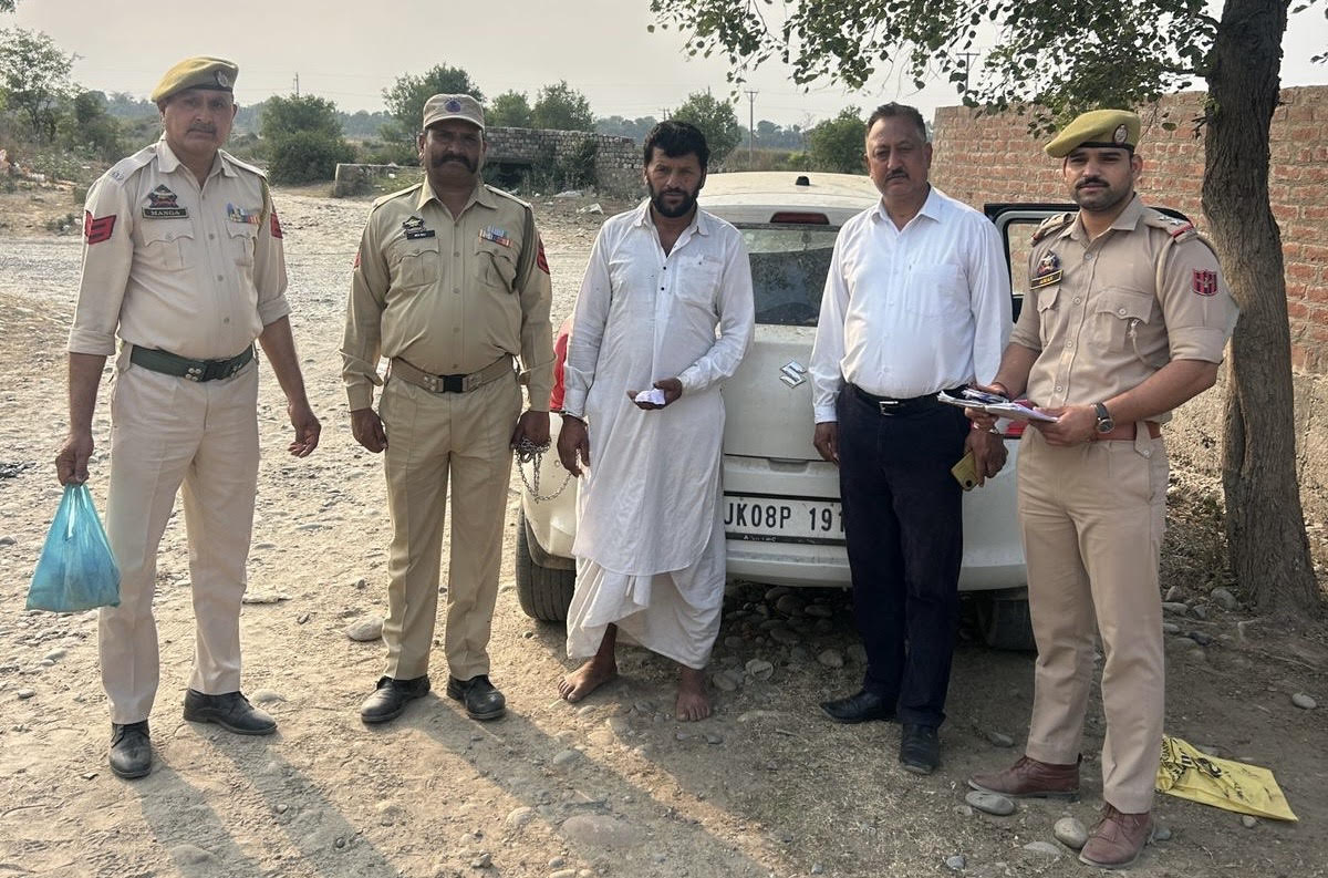 22.54 grams of heroin recovered in Chadwal, one smuggler arrested