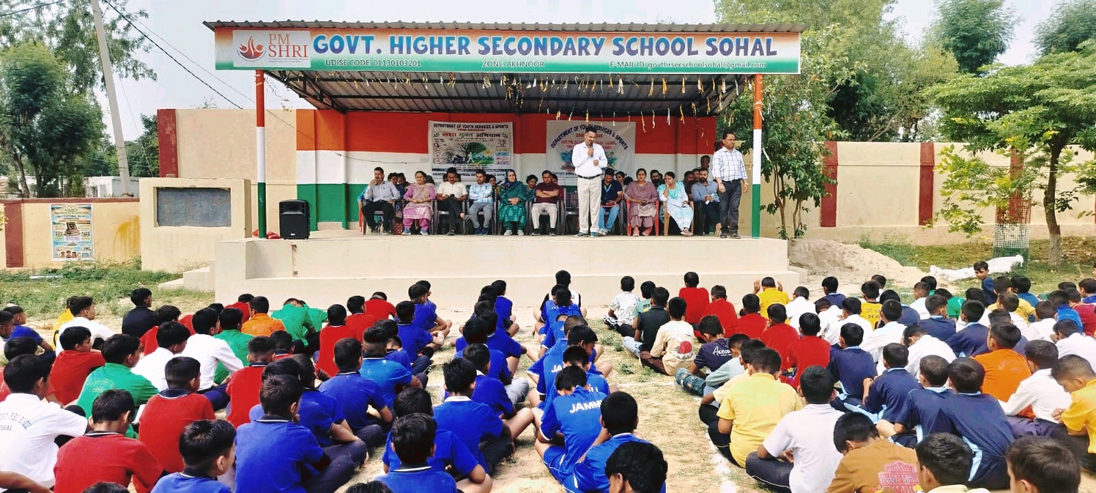 Inter-School Sports Competitions Kick Off: Over 600 Athletes Showcase Their Prowess in Cricket, Football, and Kho-Kho