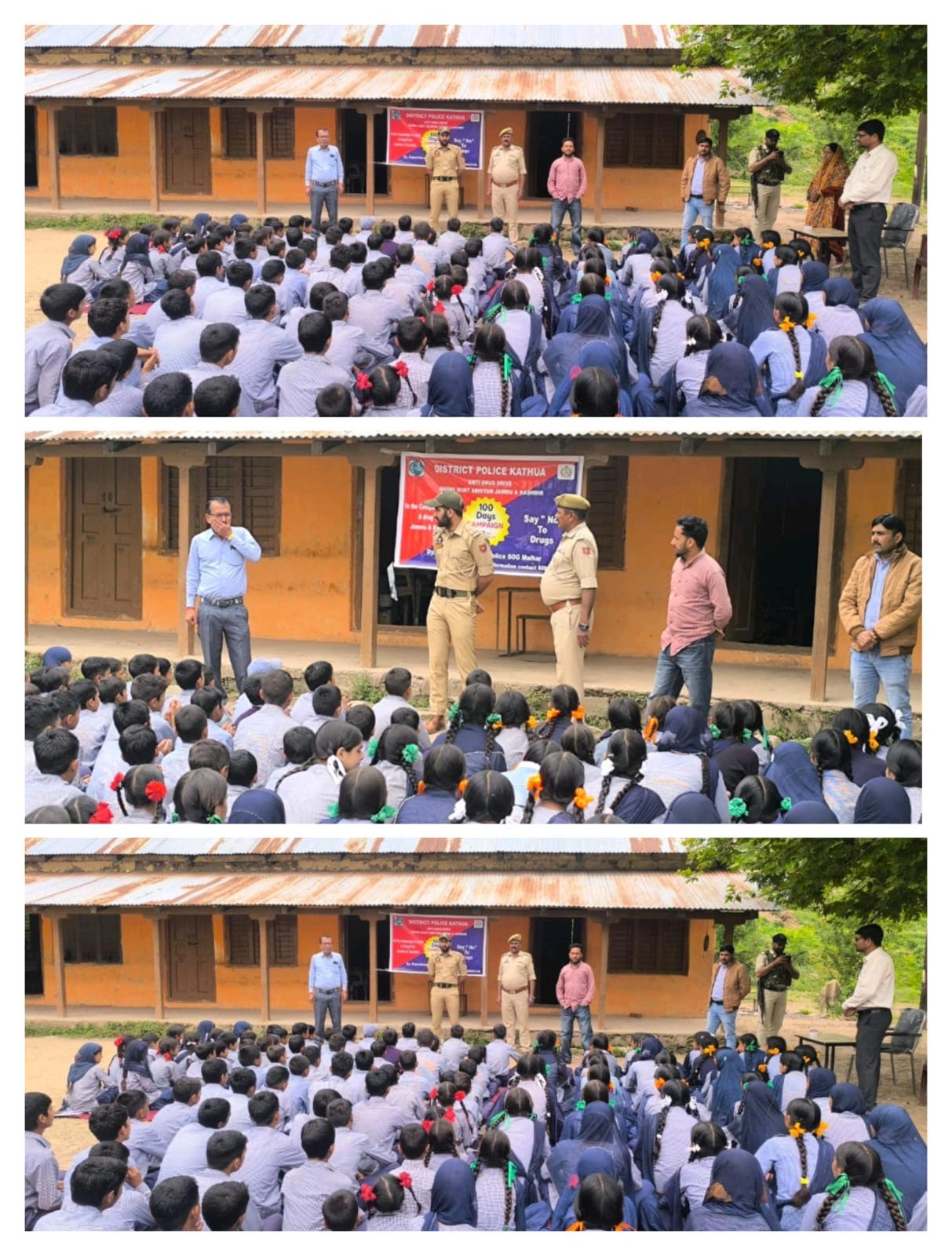 Drug de-addiction campaign intensified in Kathua, students made aware
