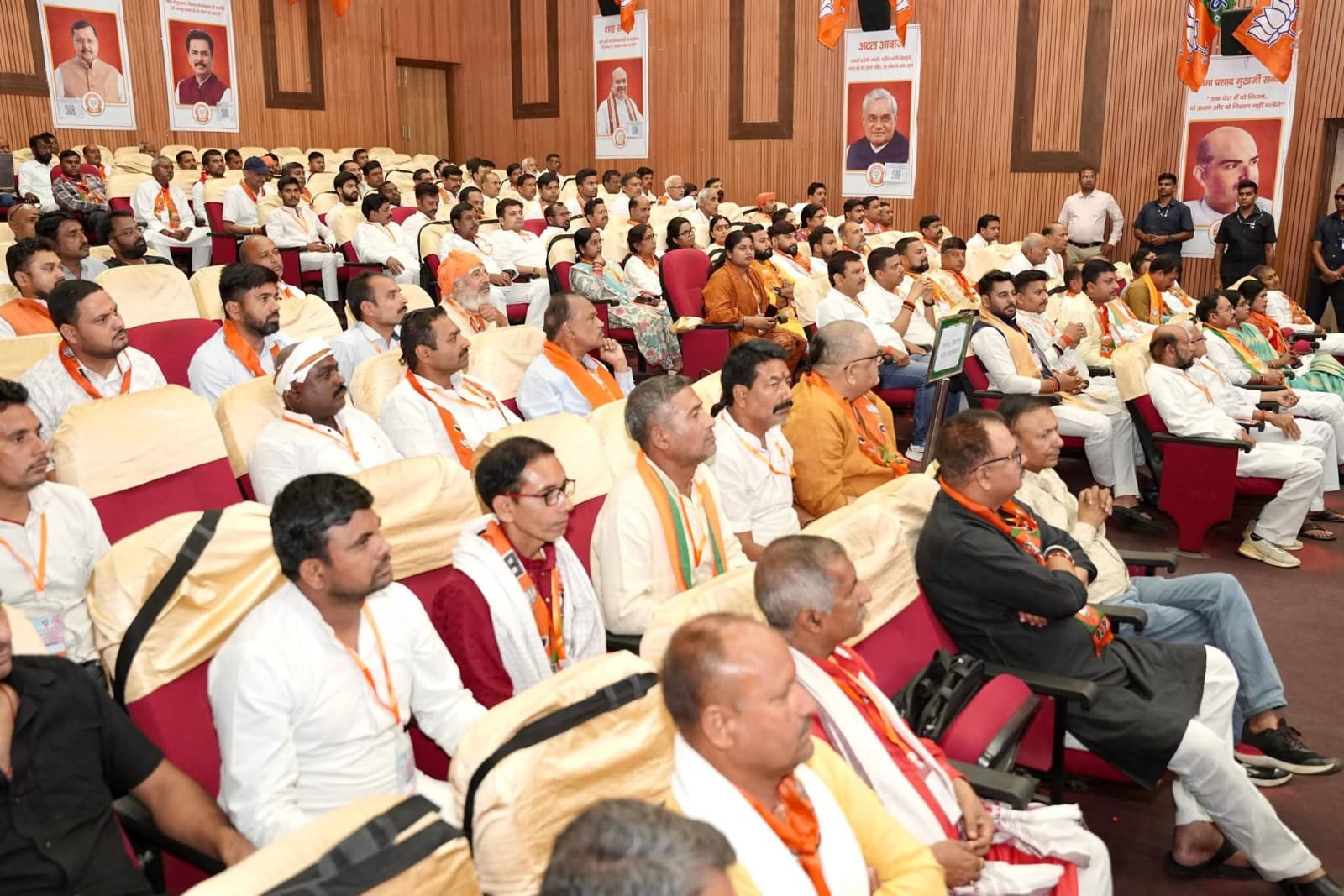 भाजपा द्वारा पटना ग्रामीण में आयोजित प्रशिक्षण सत्र में शामिल हुए सीएम सम्राट चौधरी 