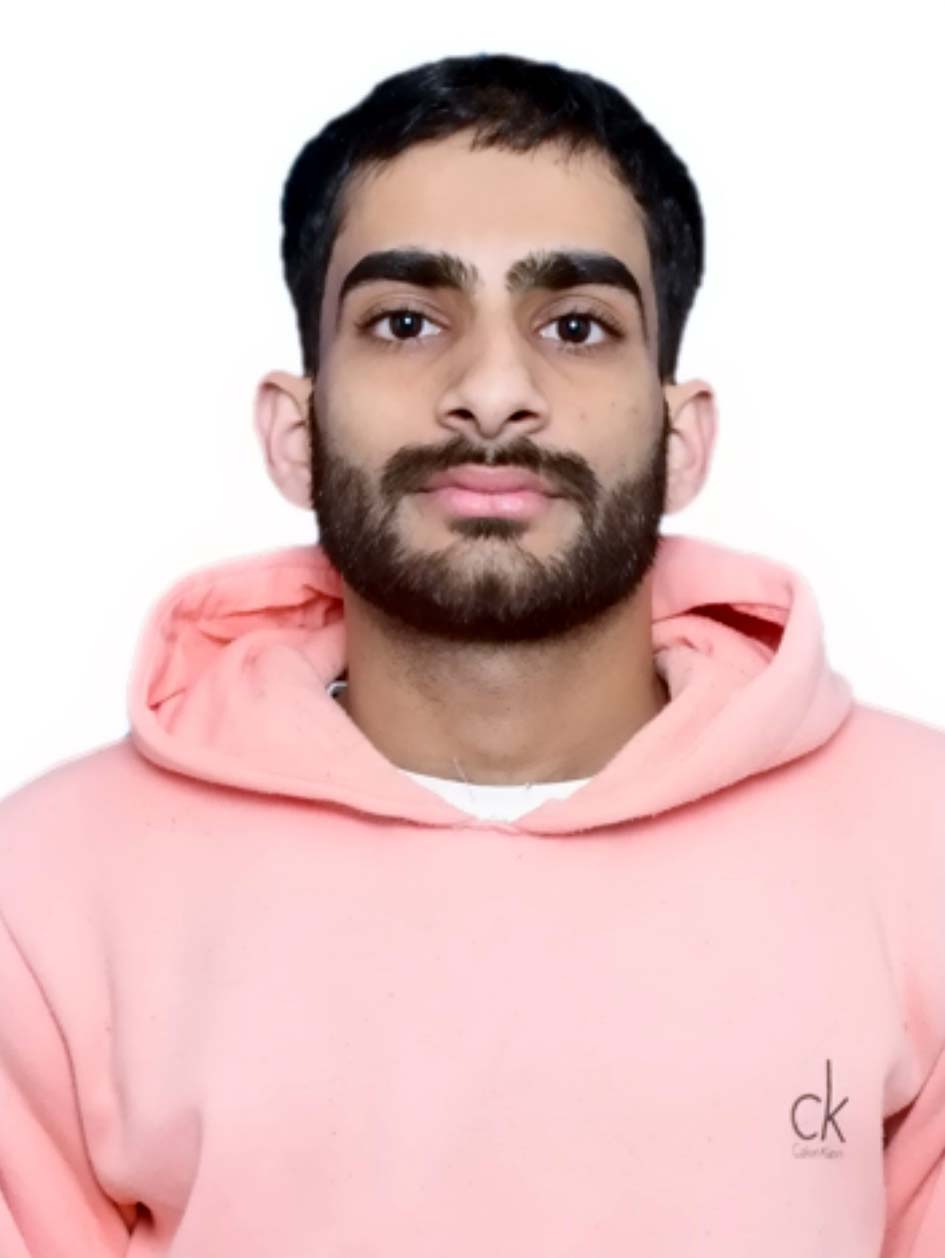 चयनित छात्र जोगिन्द्र सिंह।