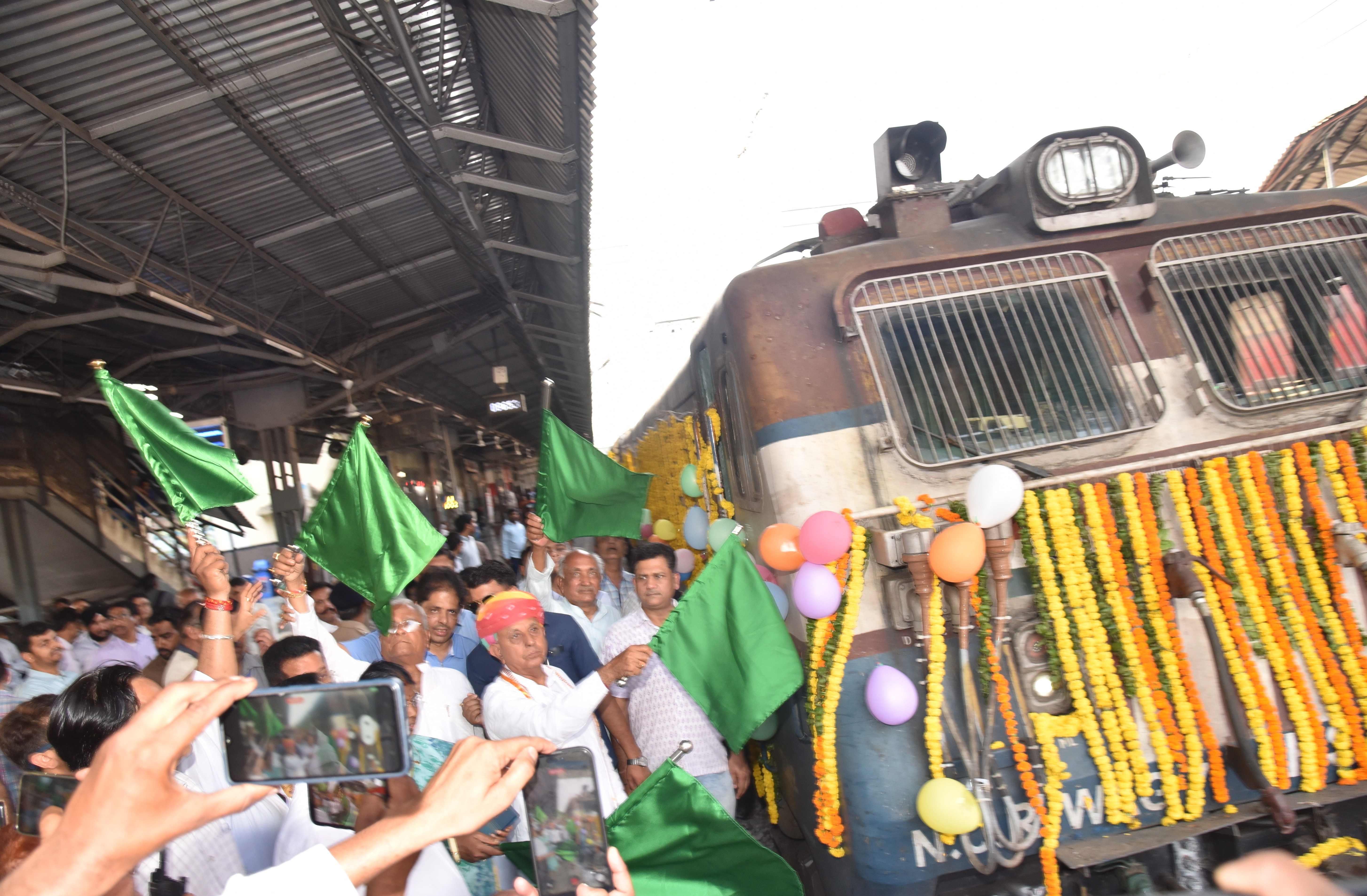 Three new regular trains launched from Ajmer