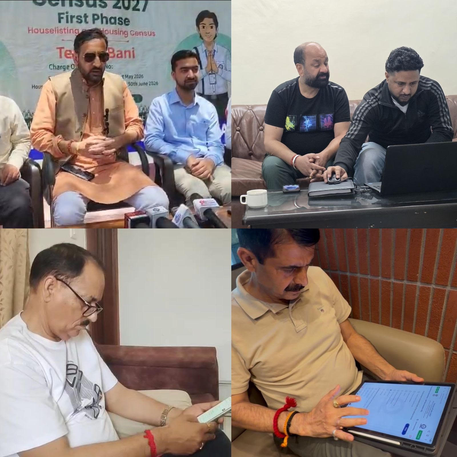 Self-enumeration for Census 2027 begins in Kathua; people are being motivated through awareness camps