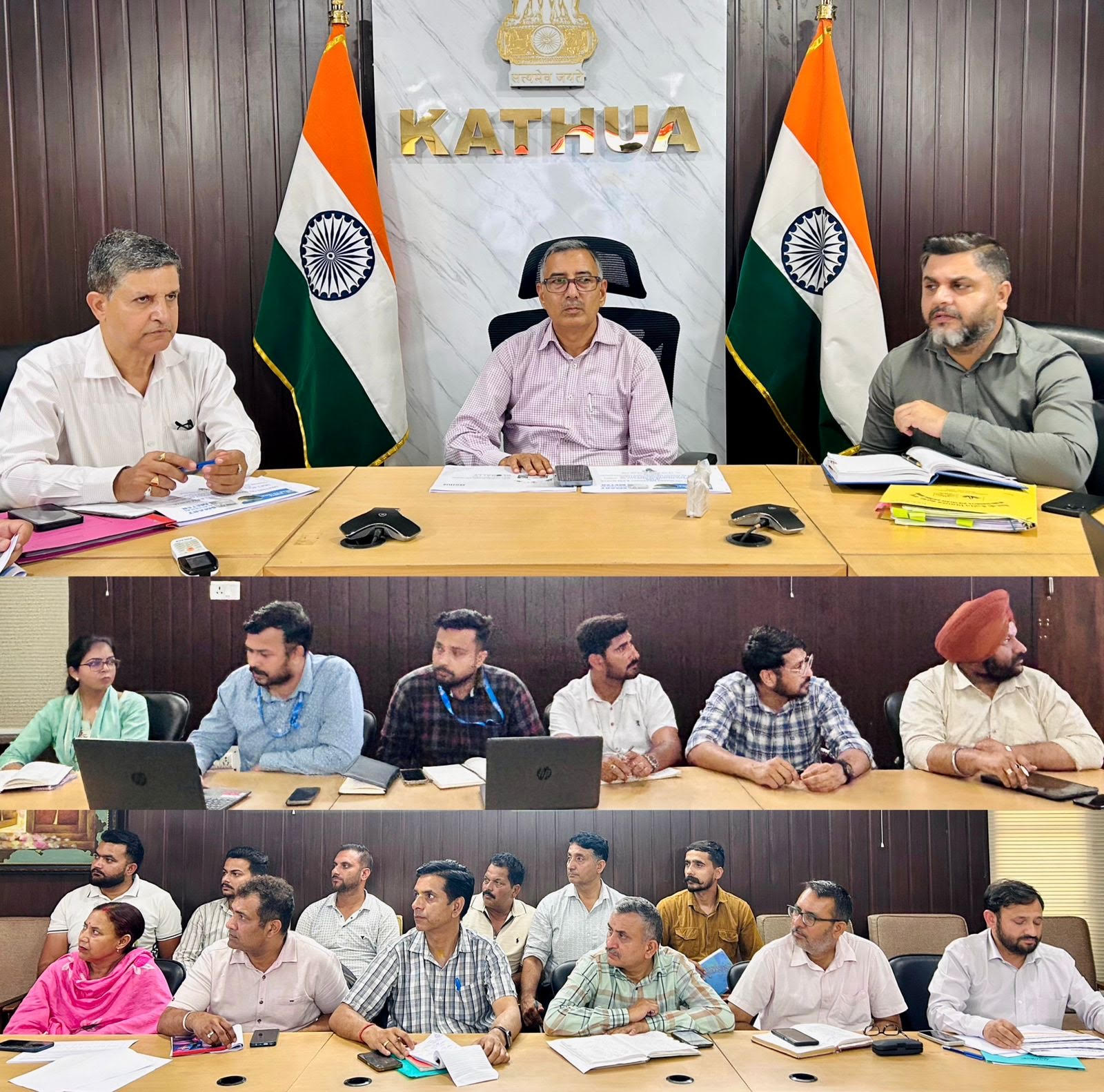 DC Kathua reviews progress of PM Surya Ghar Yojana and Smart Metering