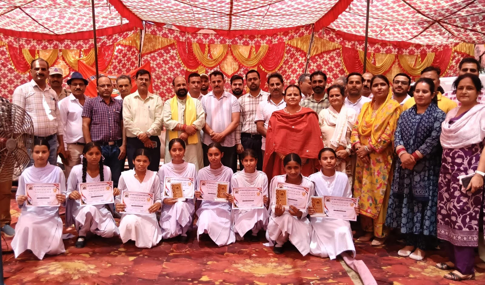 Honoring meritorious students – Ceremony organized at Model Higher Secondary School Basohli