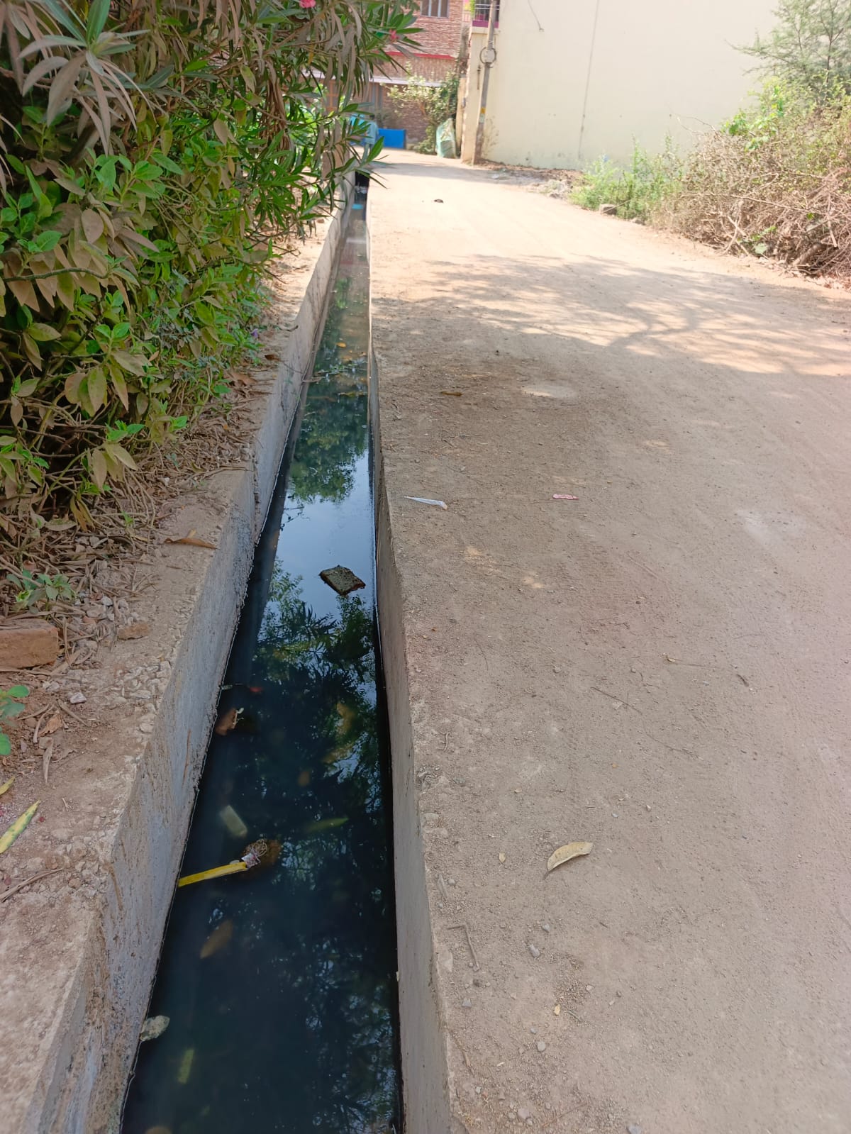 सोरिद वार्ड सांई मंदिर गली में इस तरह से नाली को खुला छोड़ दिया गया है। बनी रहती है दुर्घटना की आशंका।