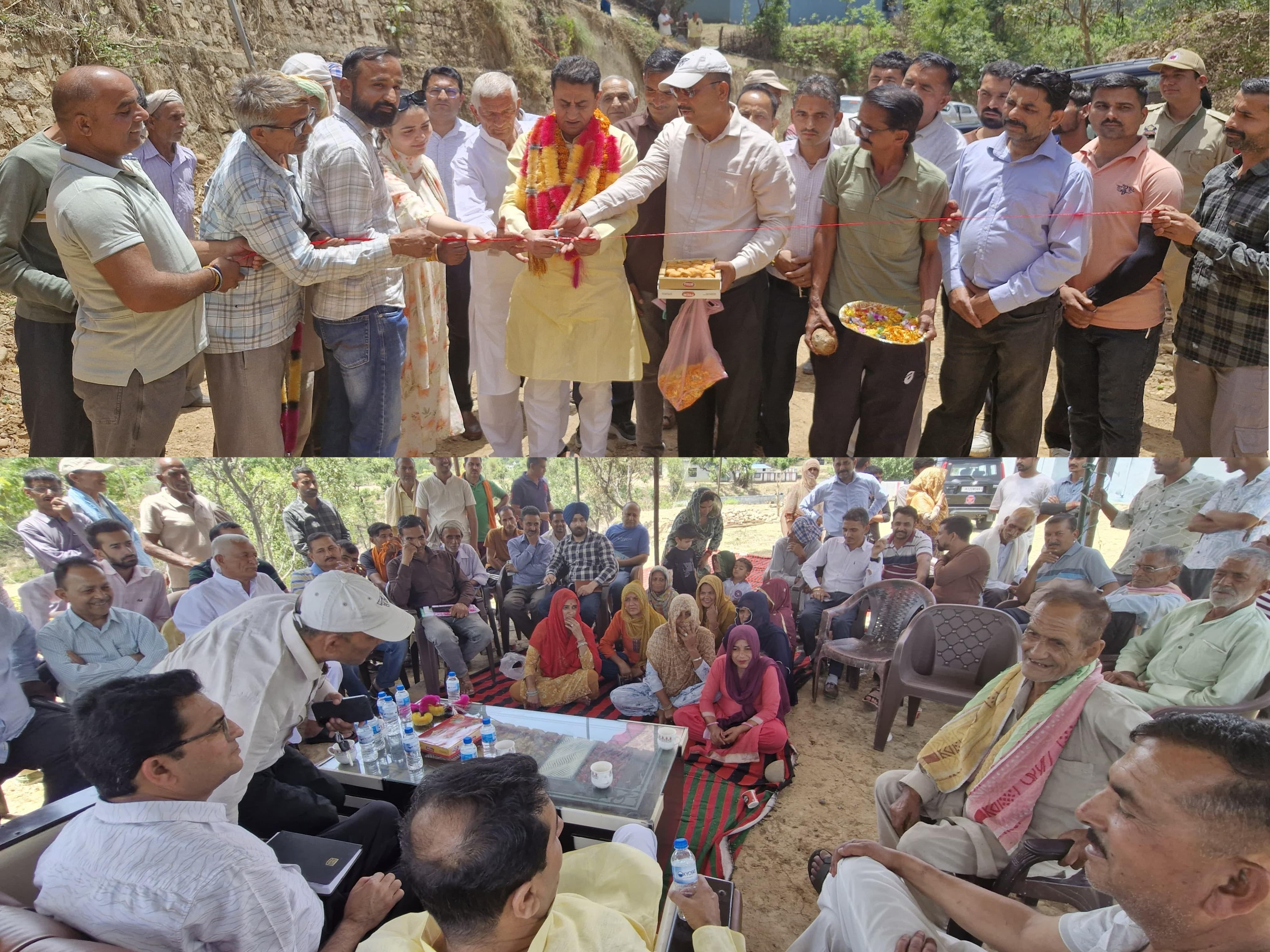 From road to school development – Jasrotia started road works worth ₹67 lakh, Hatli zone will see a transformation