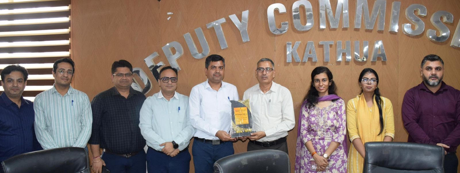 Vishwajeet Singh was transferred as ADC in Kathua and Mahima Madan took over. Vishwajeet Singh was transferred as ADC in Kathua and Mahima Madan took over.