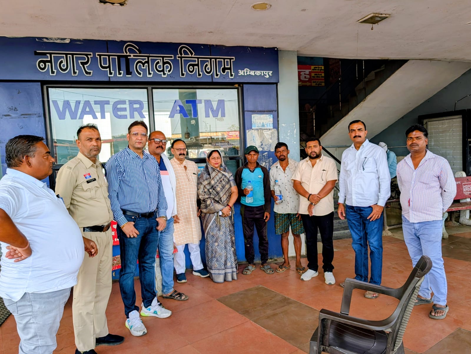 बस स्टैंड का निरीक्षण बस स्टैंड का निरीक्षण