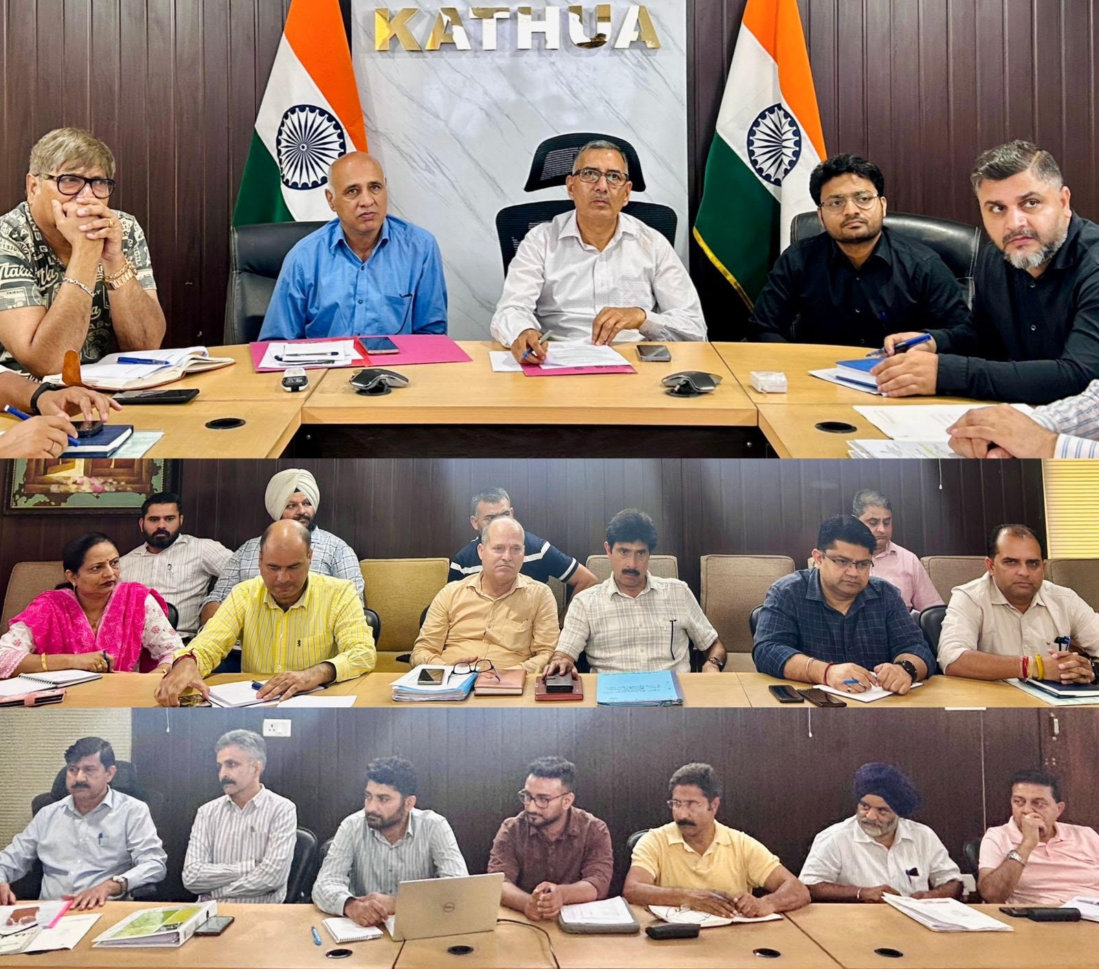 DC Kathua reviews Jal Sanchay Abhiyan 2.0, directs timely completion of works