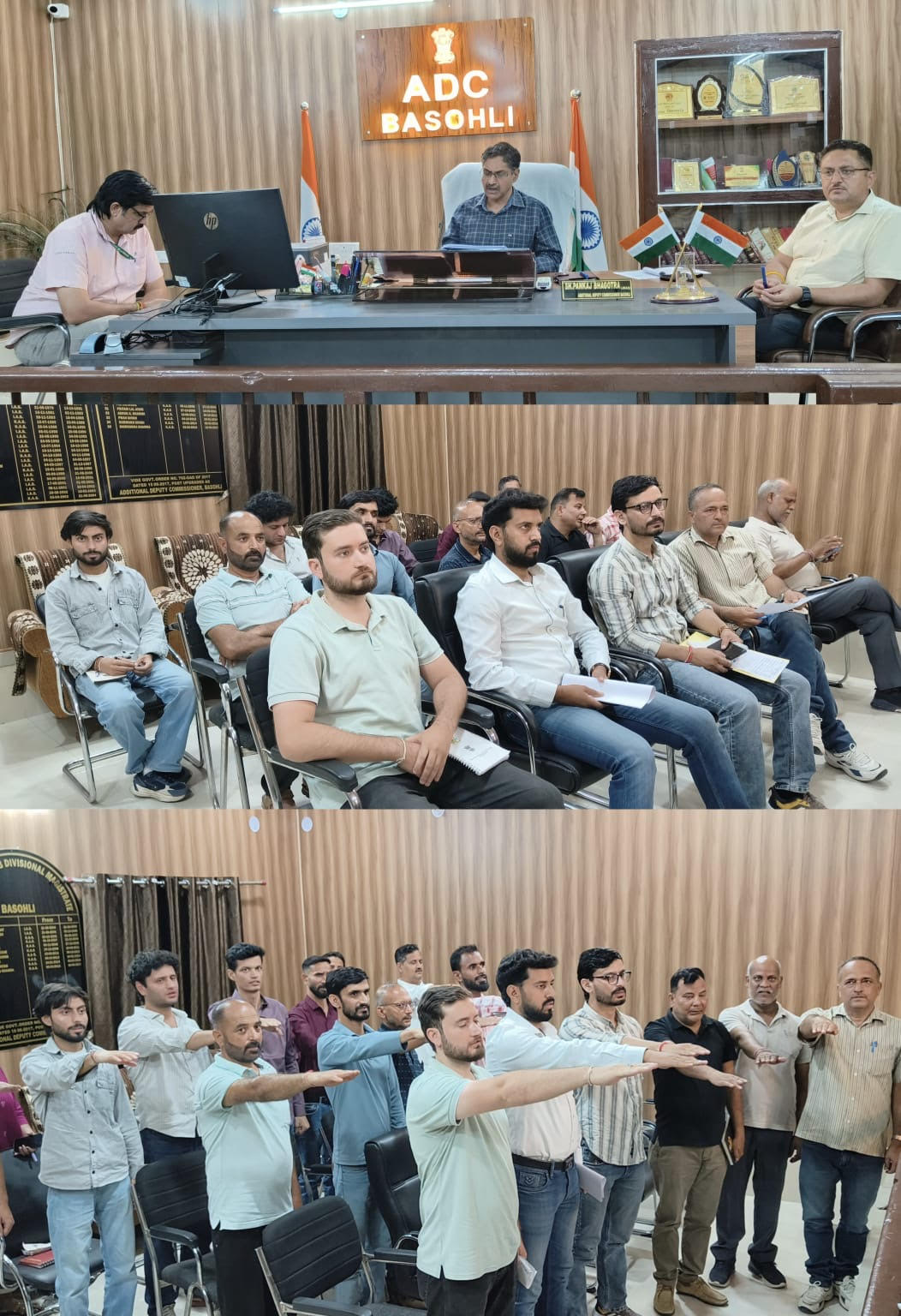 Mission Yuva meeting in Basohli, ADC gave strict instructions