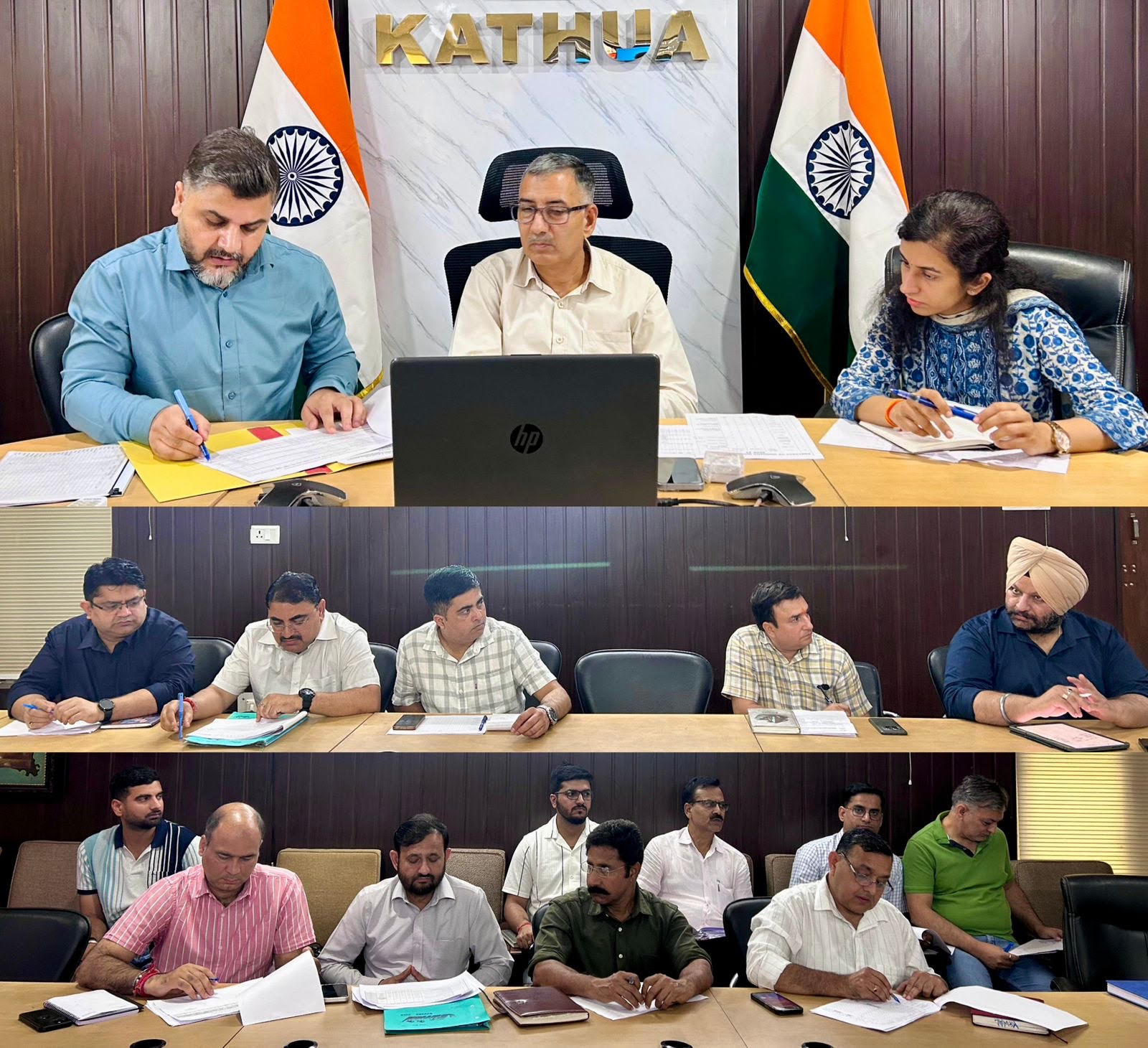 Directs to expedite development works, DC Kathua reviews progress Directs to expedite development works, DC Kathua reviews progress