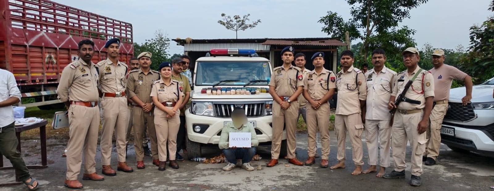 2.44 करोड़ की ड्रग्स समेत एक गिरफ्तार