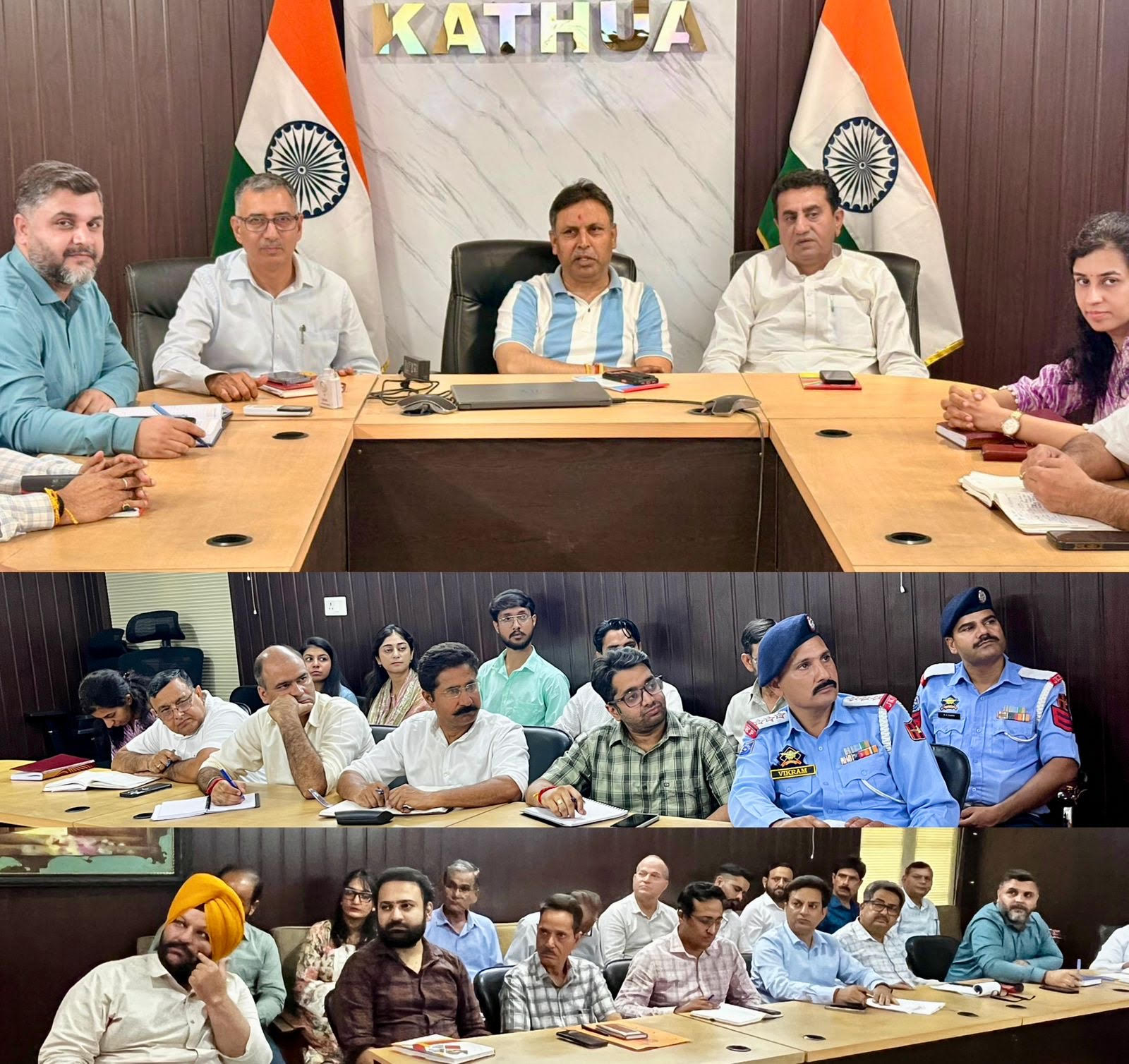 Meeting on GIS based master plan of Kathua
