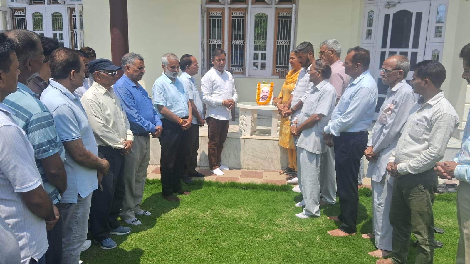 Heartfelt tribute to martyr Amarnath Bhagat in Kathua