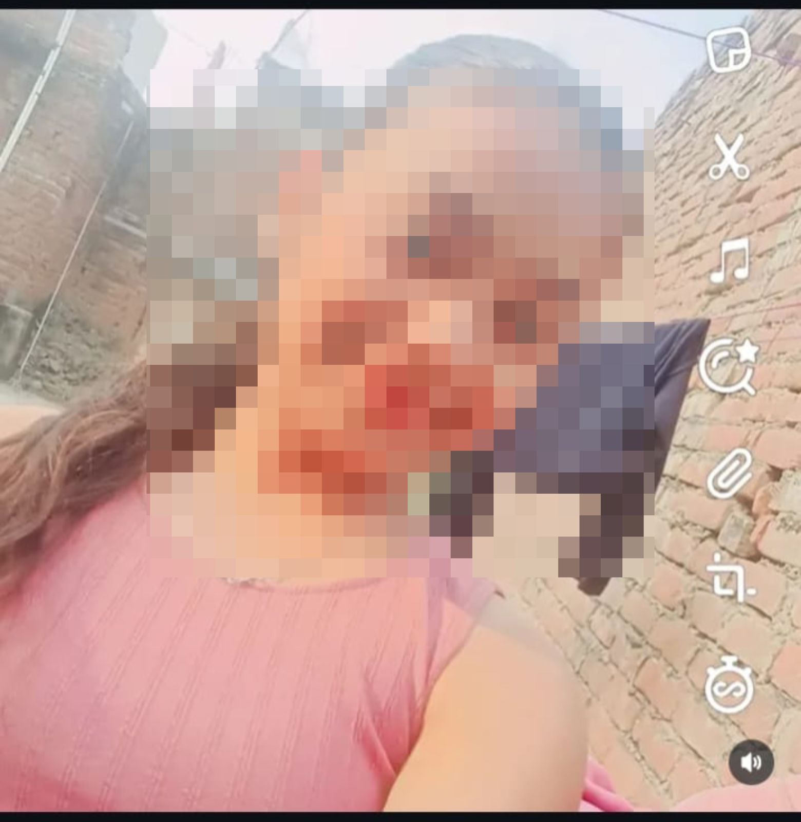पीड़िता की वास्तविक तस्वीर