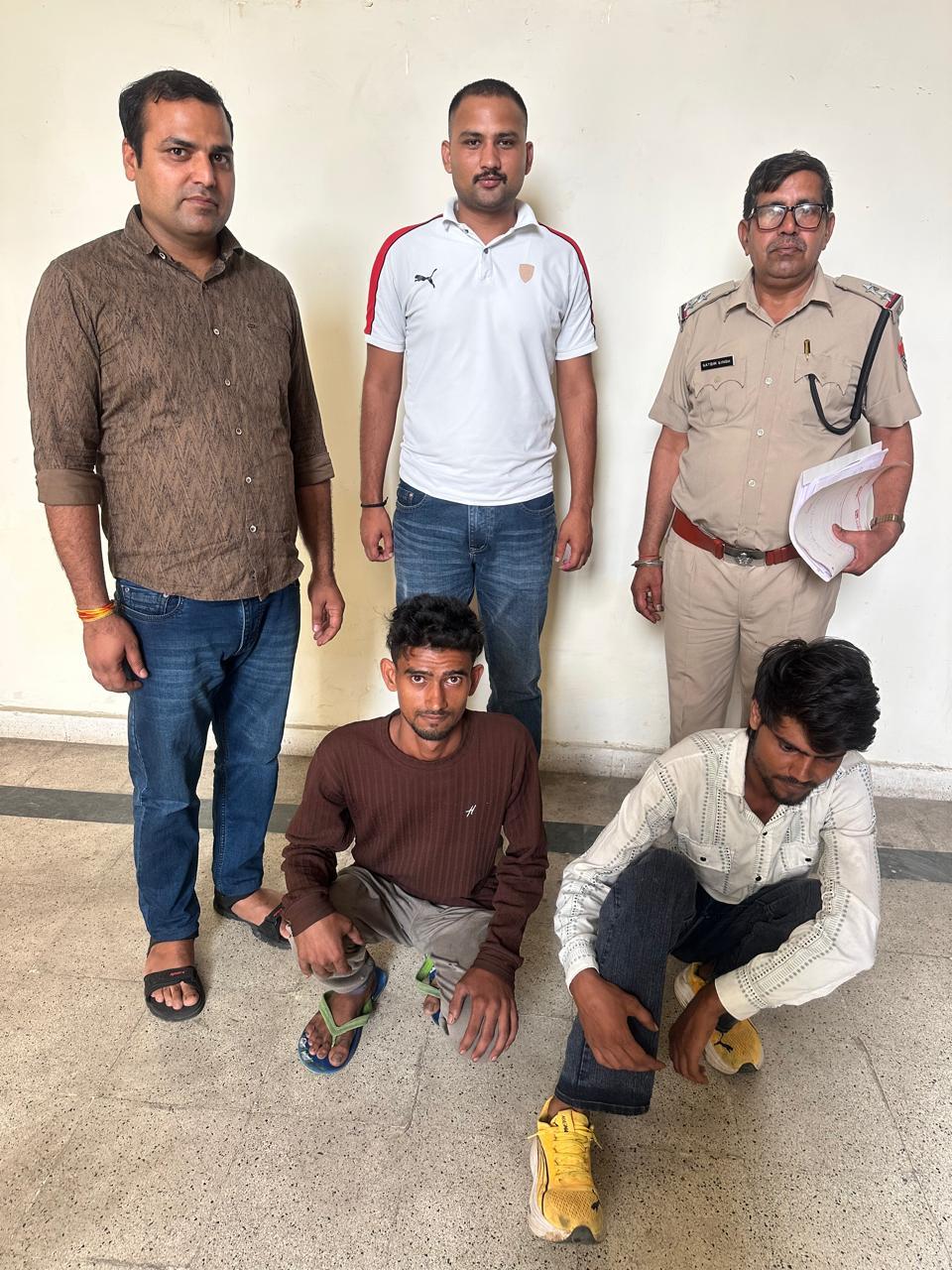 पानीपत पुलिस हिरासत में नशा तस्कर वी सप्लायर