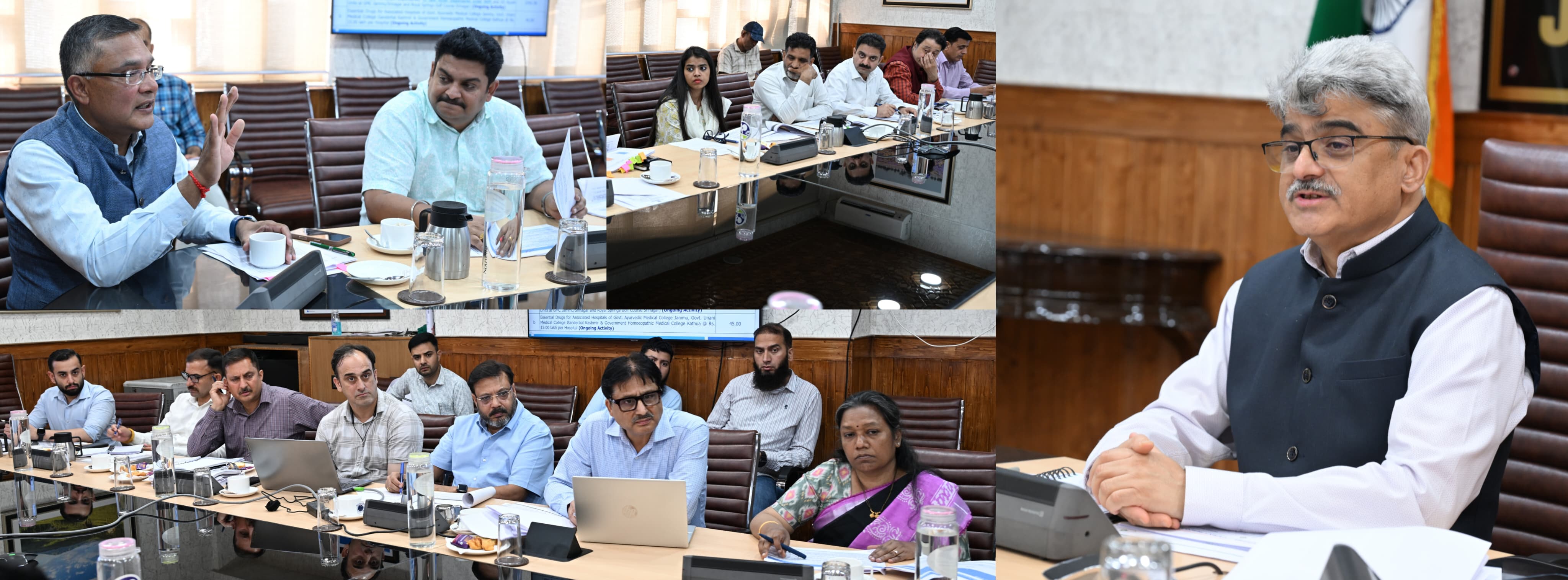 जम्मू-कश्मीर में आयुष अवसंरचना, पहुंच और स्वास्थ्य पर्यटन को मजबूत करने पर मुख्य सचिव ने दिया जोर जम्मू-कश्मीर में आयुष अवसंरचना, पहुंच और स्वास्थ्य पर्यटन को मजबूत करने पर मुख्य सचिव ने दिया जोर