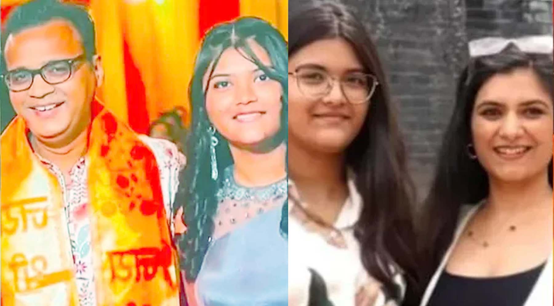 दिल्ली के मालवीय नगर स्थित होटल फ्लोरिश स्टे में लगी आग में जिंदा जले विवेक अग्रवाल, उनकी पत्नी व बेटियों की फाइल फोटो।