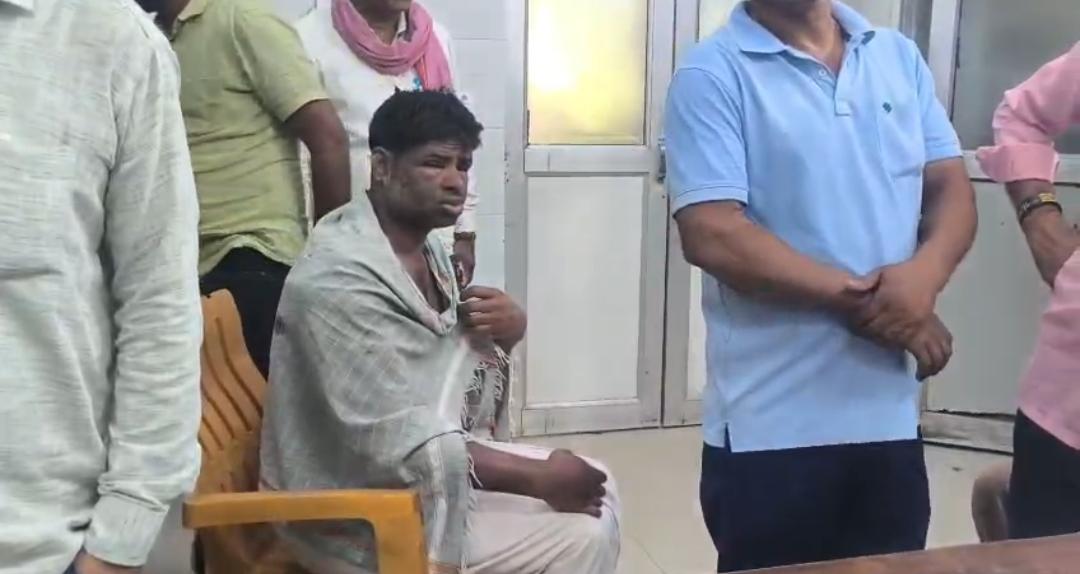 गैस सिलेंडर लीकेज में घायल महिला