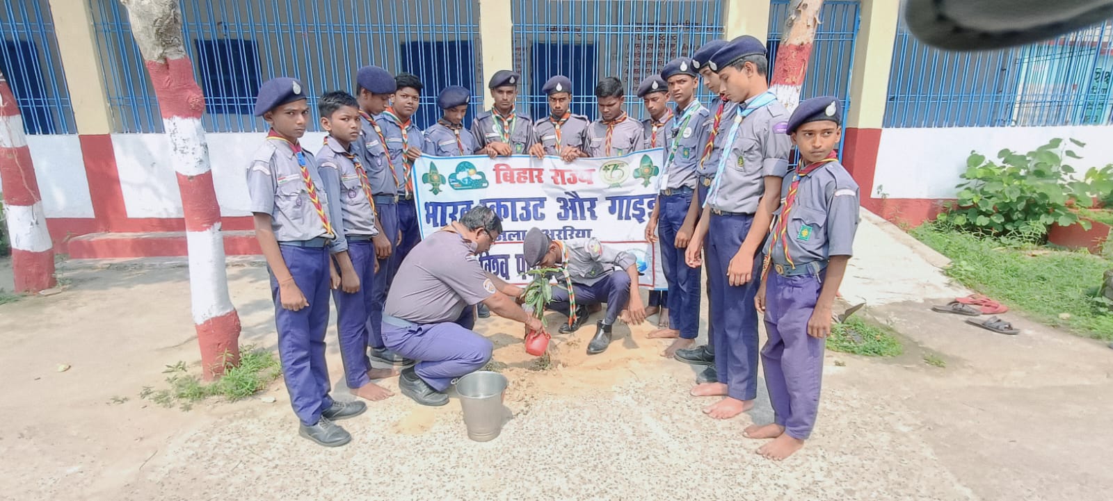 अररिया फोटो:वृक्षारोपण