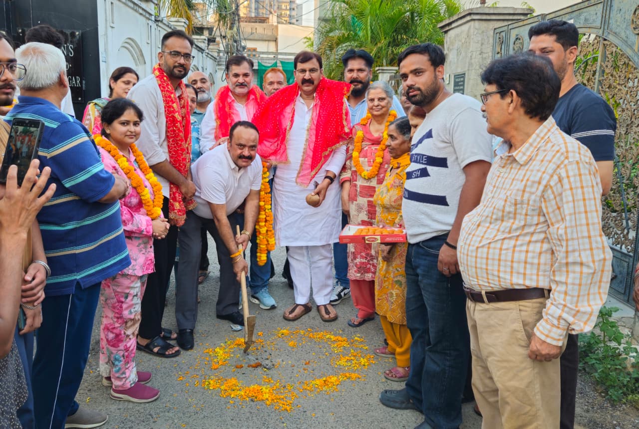 जम्मू के जवाहर नगर में 1.62 करोड़ रुपये की विकास परियोजनाओं का शुभारंभ