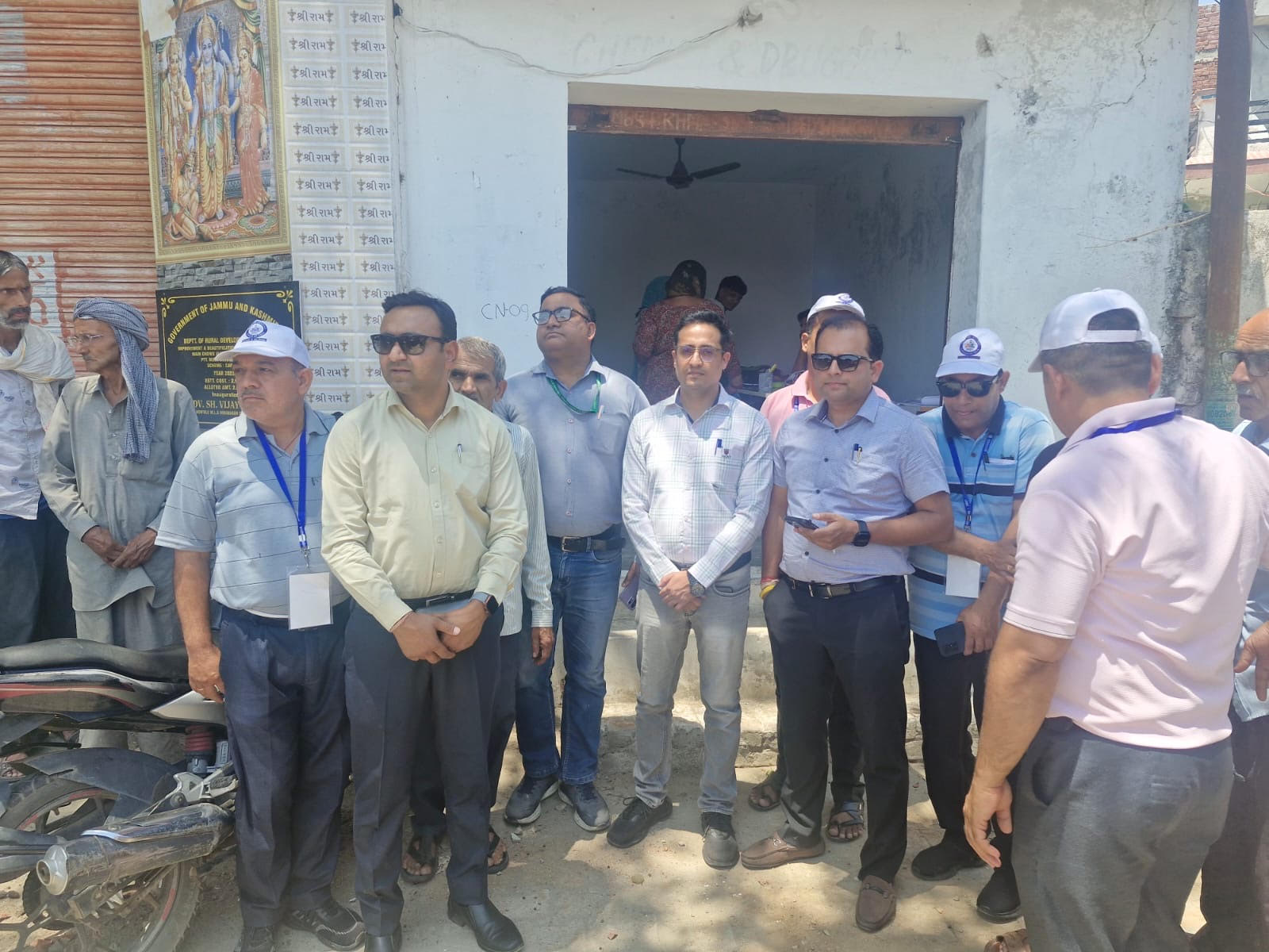 Inspection of census preparations in Hiranagar, emphasis on accurate data