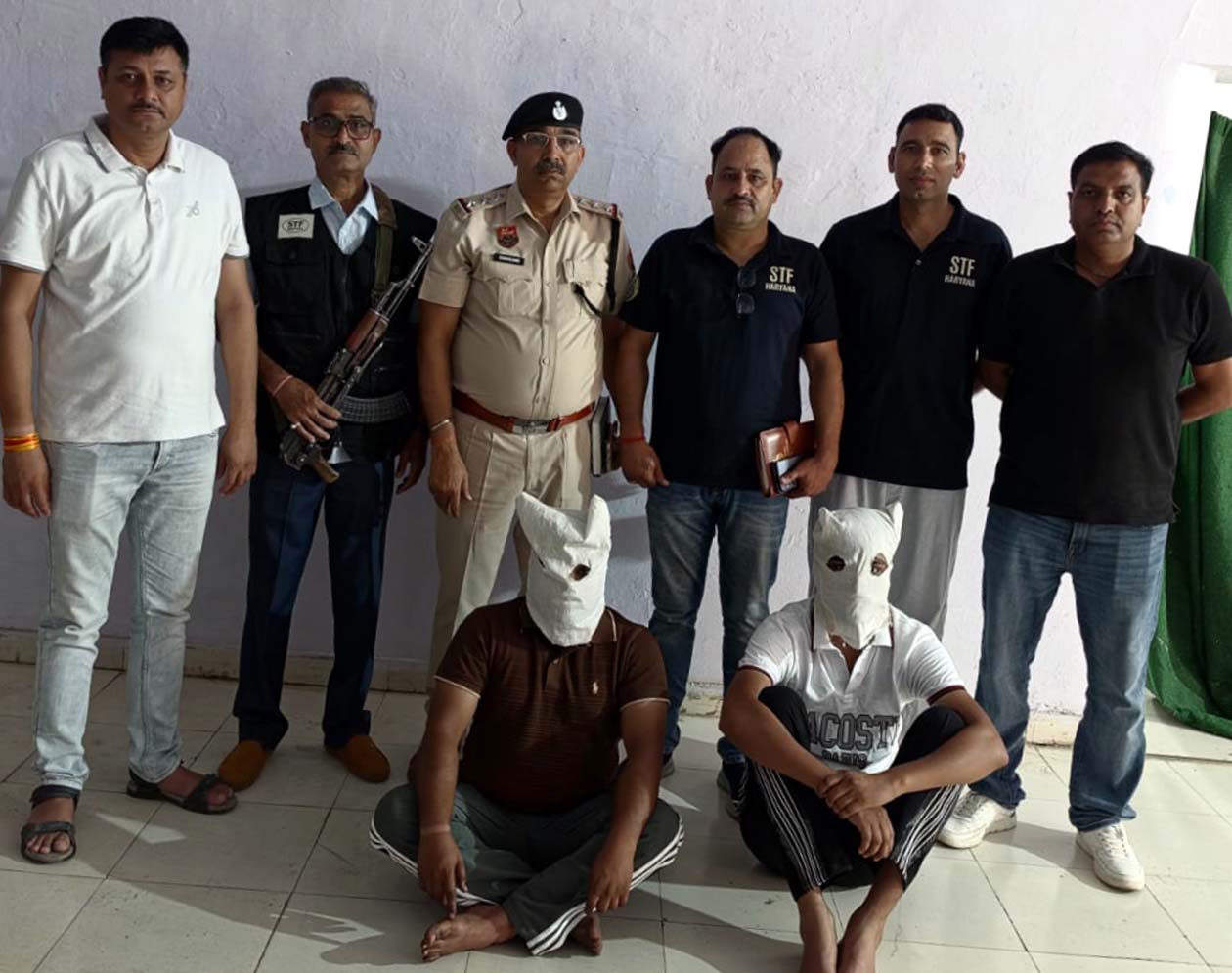 सचिन जैन हत्या मामले में पकड़े गए दोनों आरोपी पुलिस गिरफ्त में।